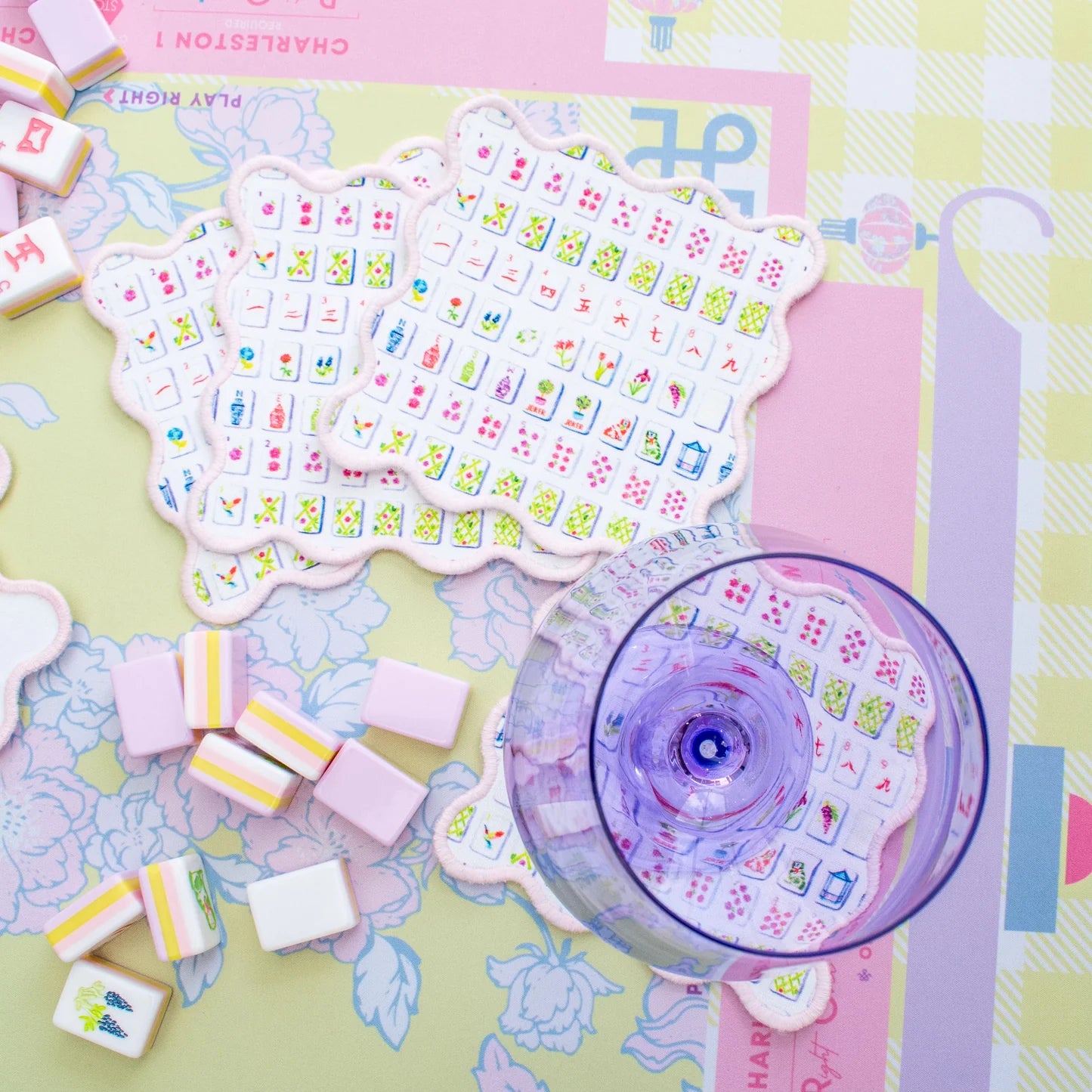 Mahjong Cocktail Squares | Taylor Paladino