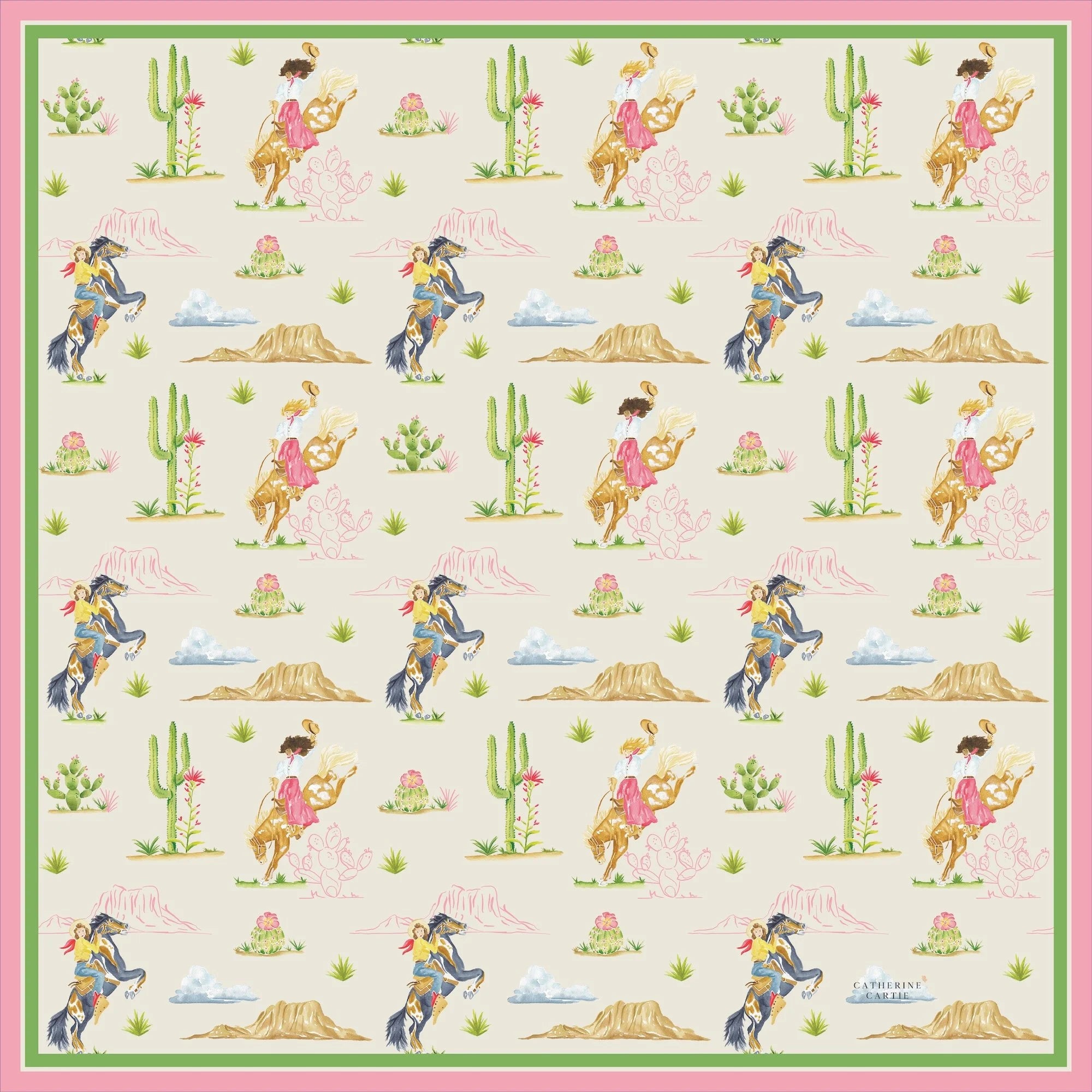 Rodeo Cowgirl Scarf | Catherine Cartie