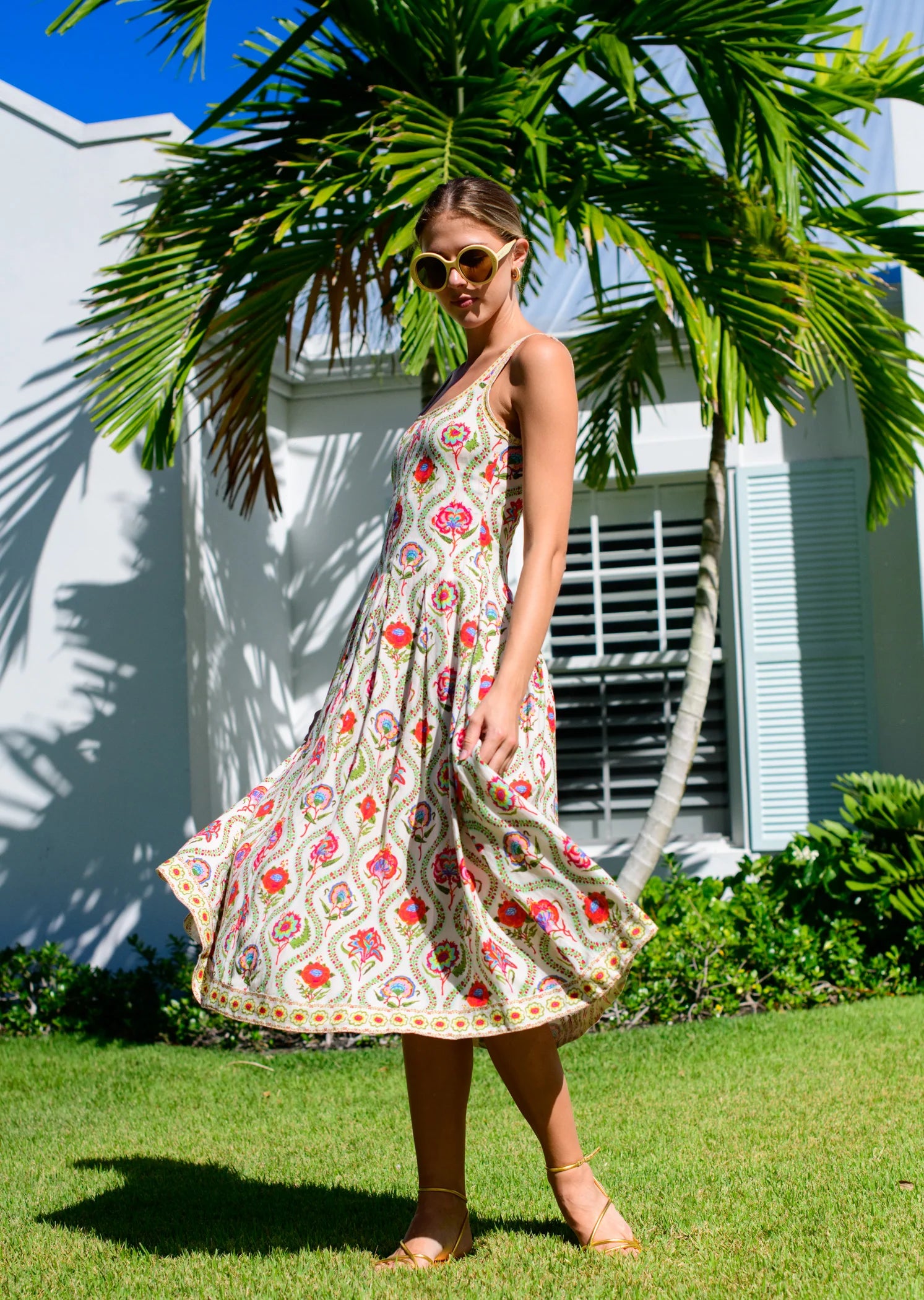 Alice Dress in Teardrop Floral | Elizabeth James The Label