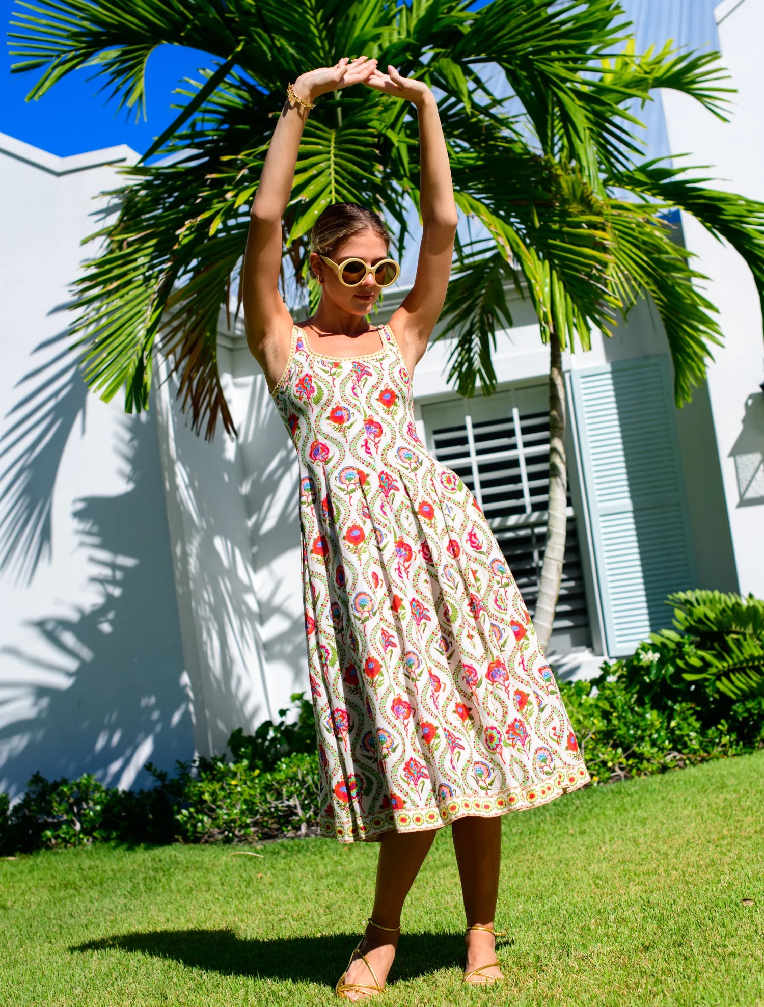 Alice Dress in Teardrop Floral | Elizabeth James The Label