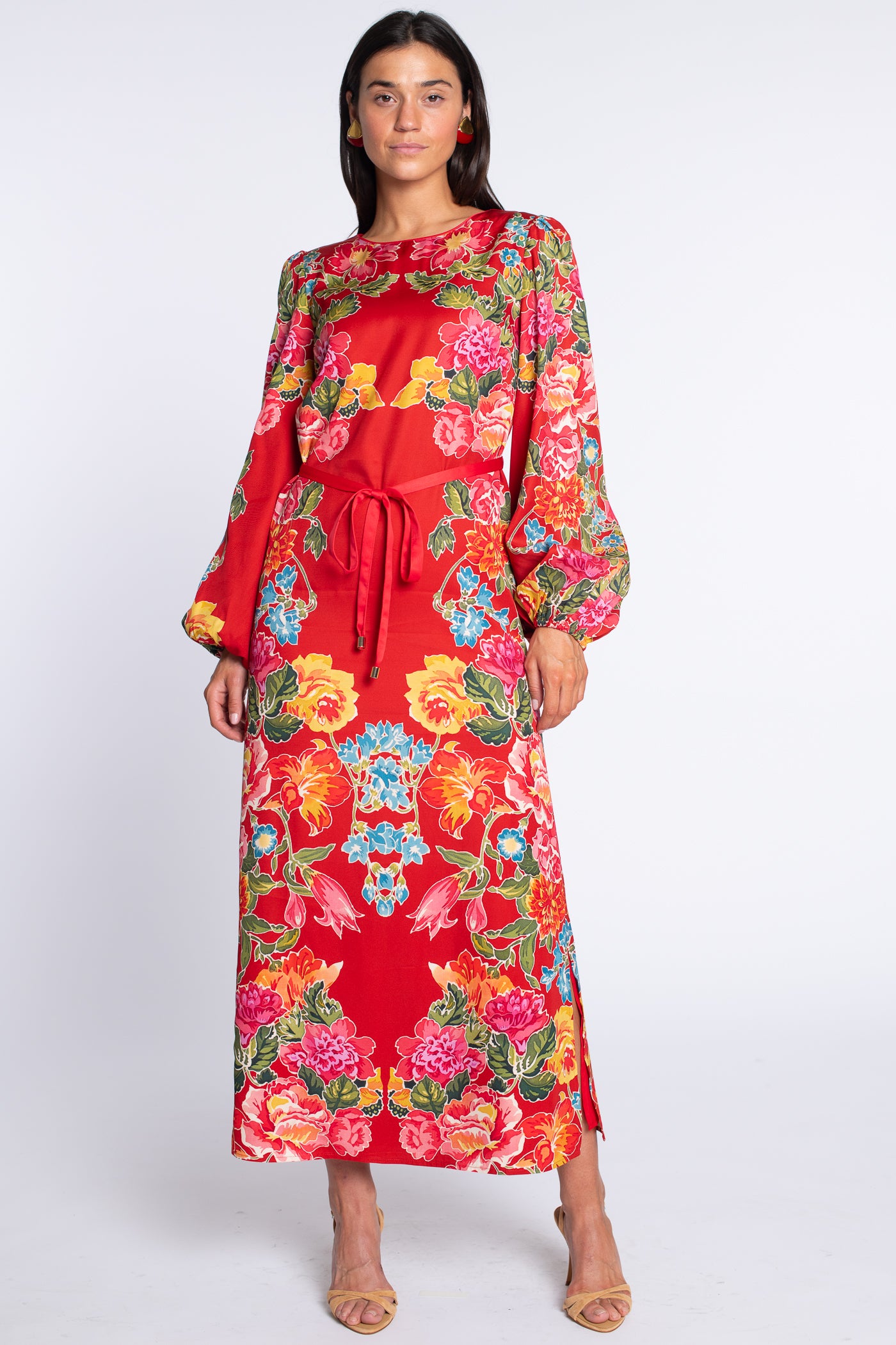 Dawn Dress in Fall Blooms | Elizabeth James