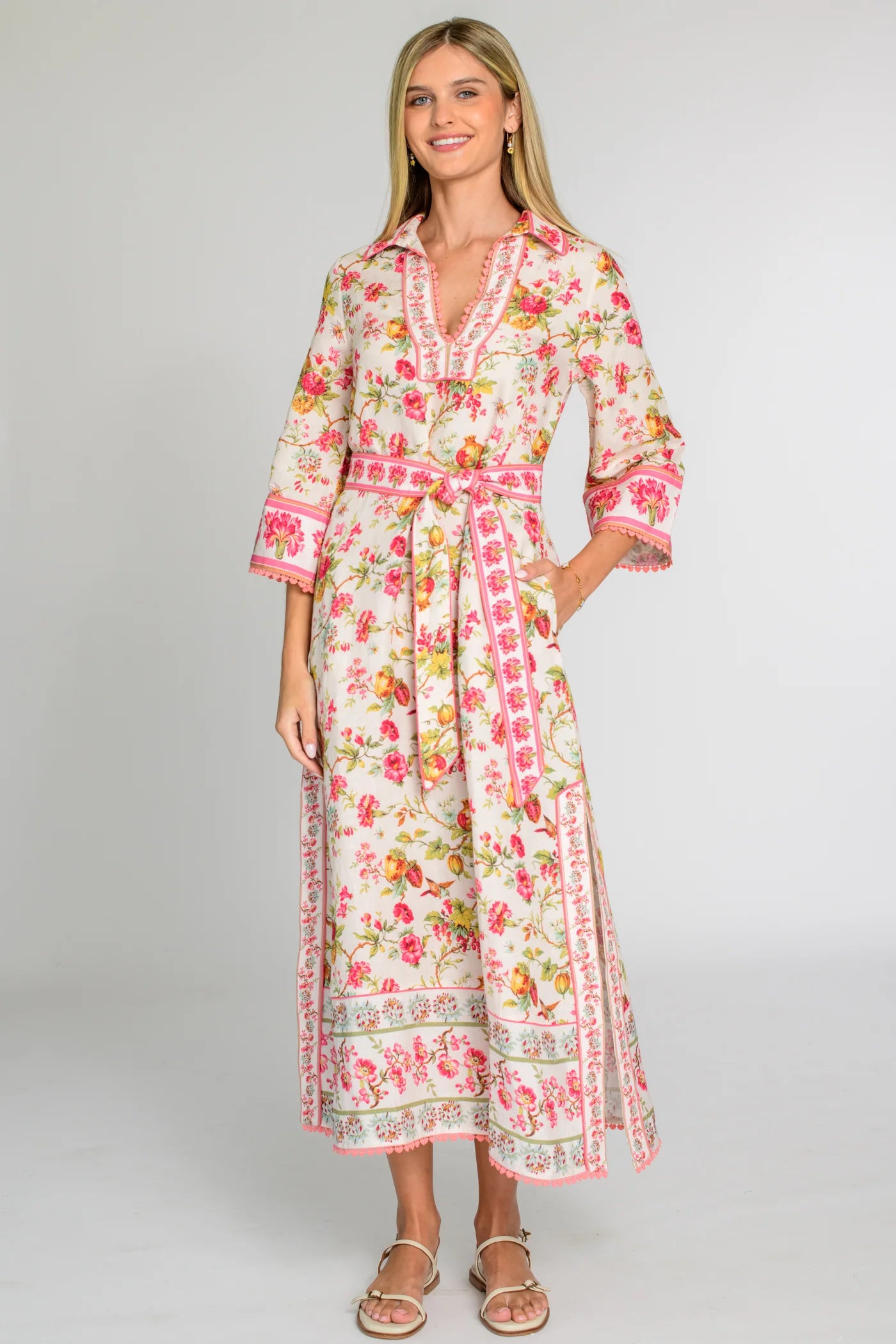 Talia Dress on English Gardens | Elizabeth James