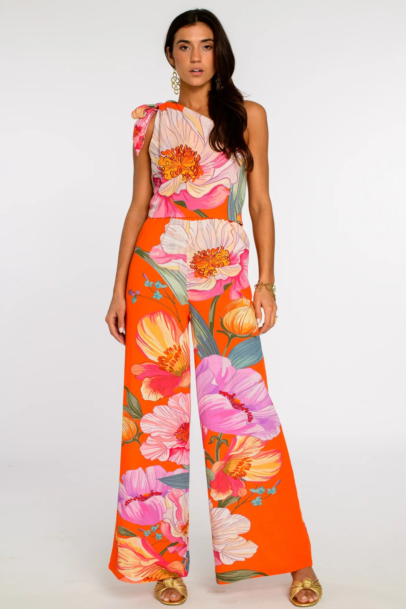 Presley Pants in Sunset Blooms | Elizabeth James