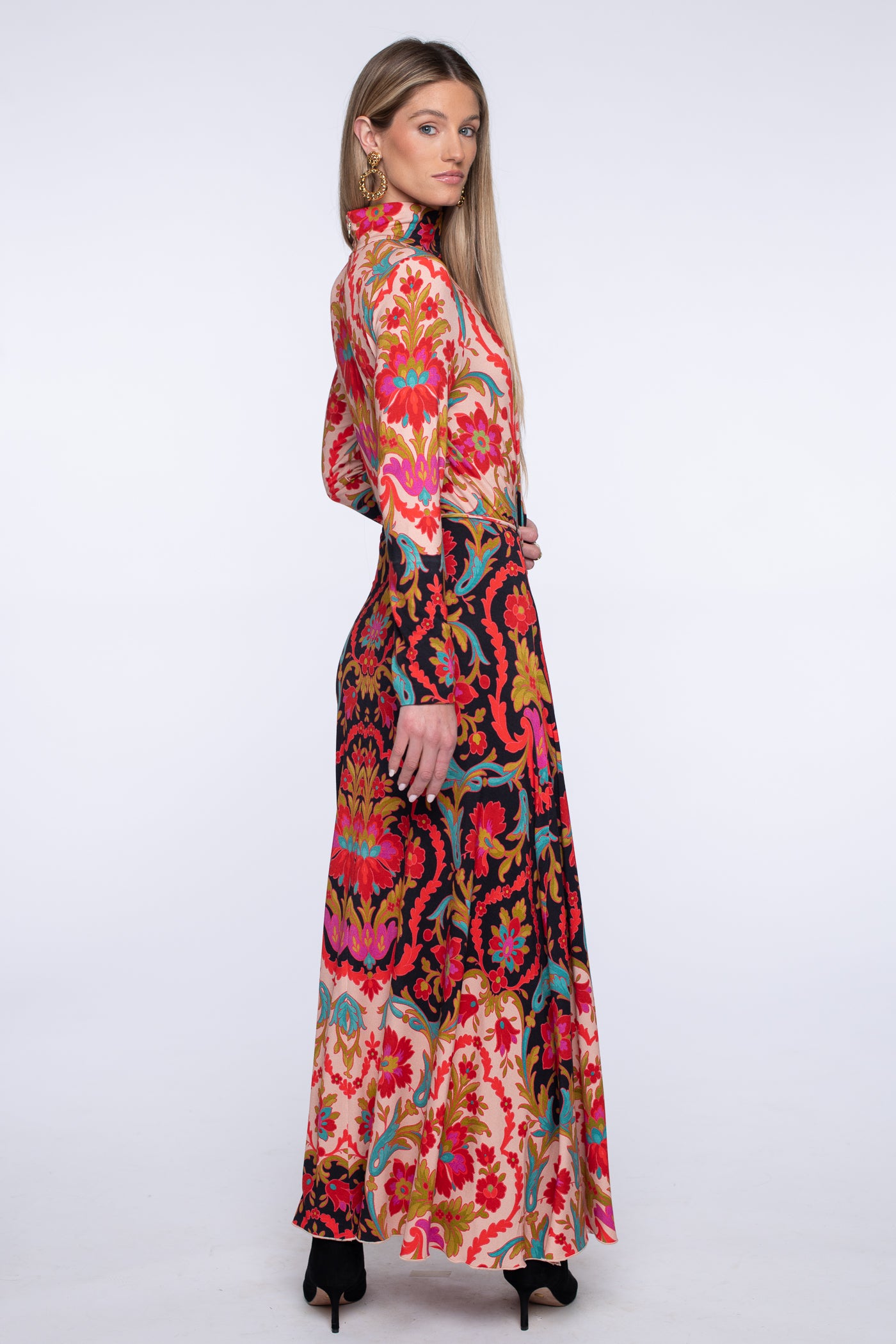 Stevie Dress in Grand Tapestry | Elizabeth James