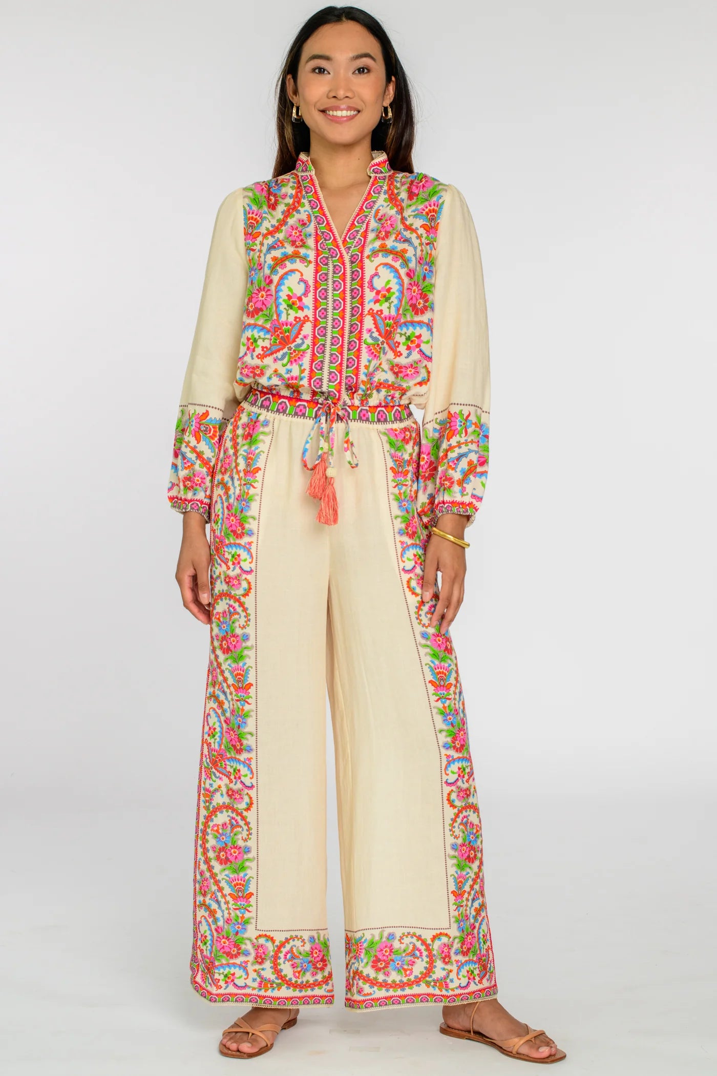 Presley Pant in Scroll with It | Elizabeth James