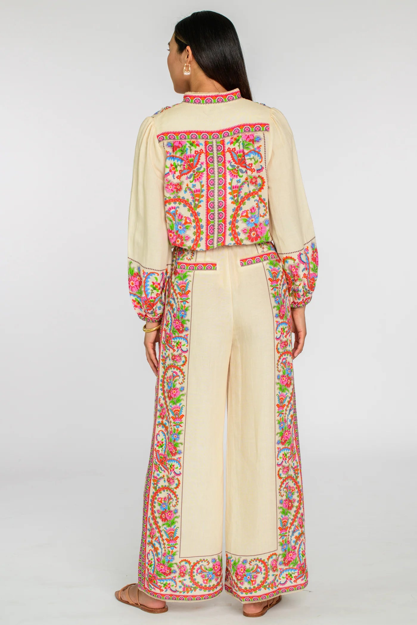 Presley Pant in Scroll with It | Elizabeth James