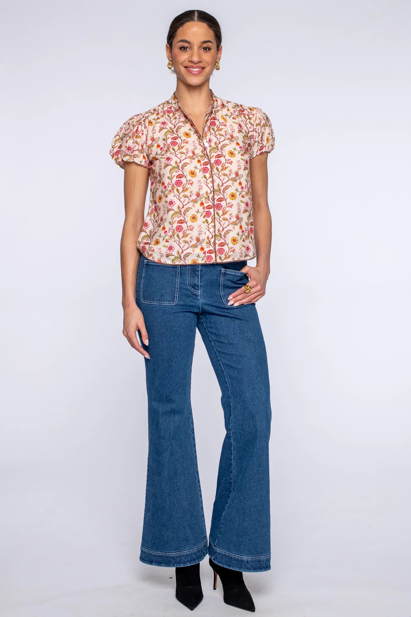 Emily Top in Fairytale Floral | Elizabeth James