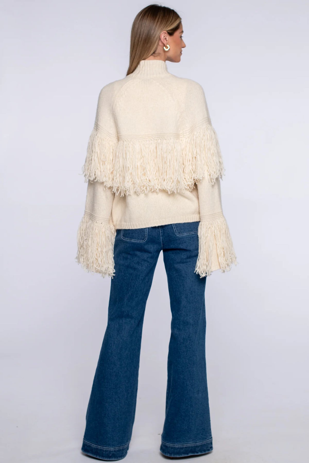 Carmen Cardigan in Off-White | Elizabeth James