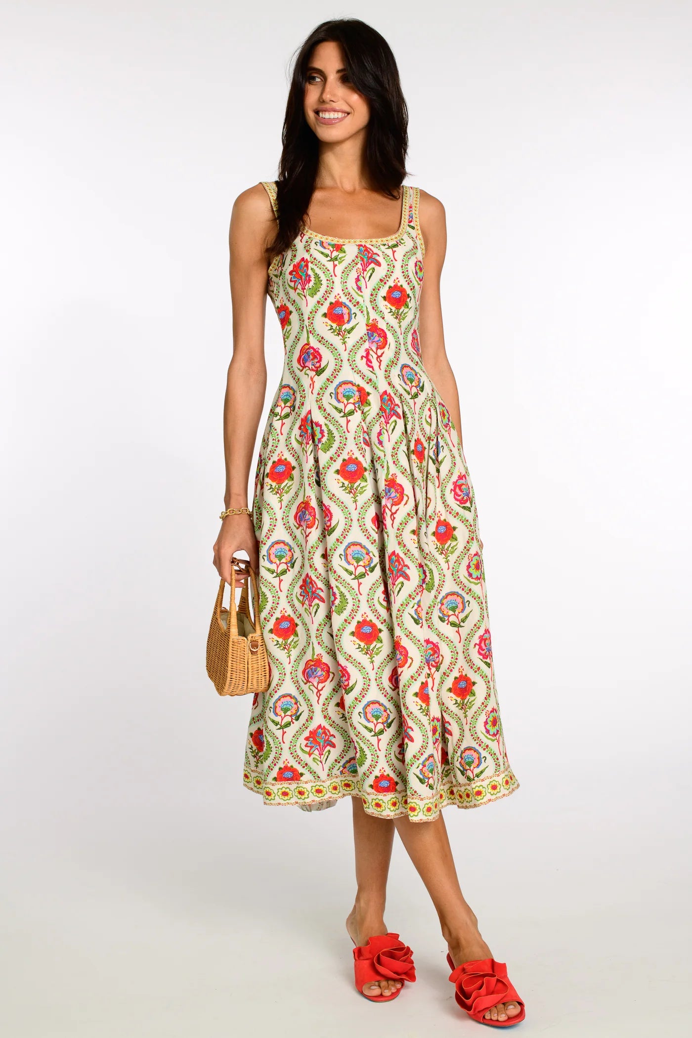 Alice Dress in Teardrop Floral | Elizabeth James The Label