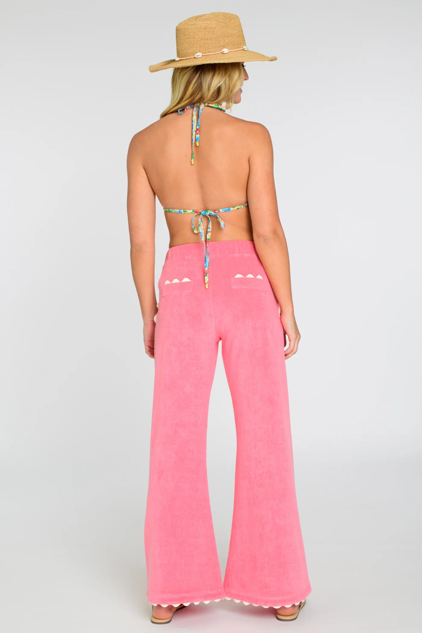 Midge Pants in Strawberry Pink | Elizabeth James