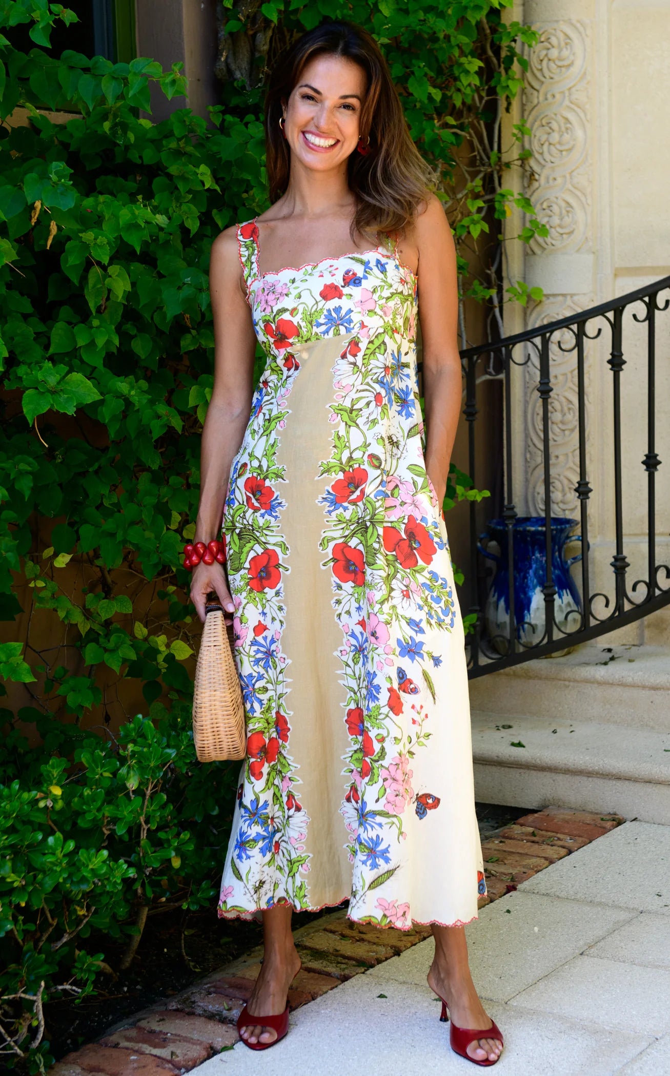 Annalisa Dress in Butterfly Garden | Elizabeth James