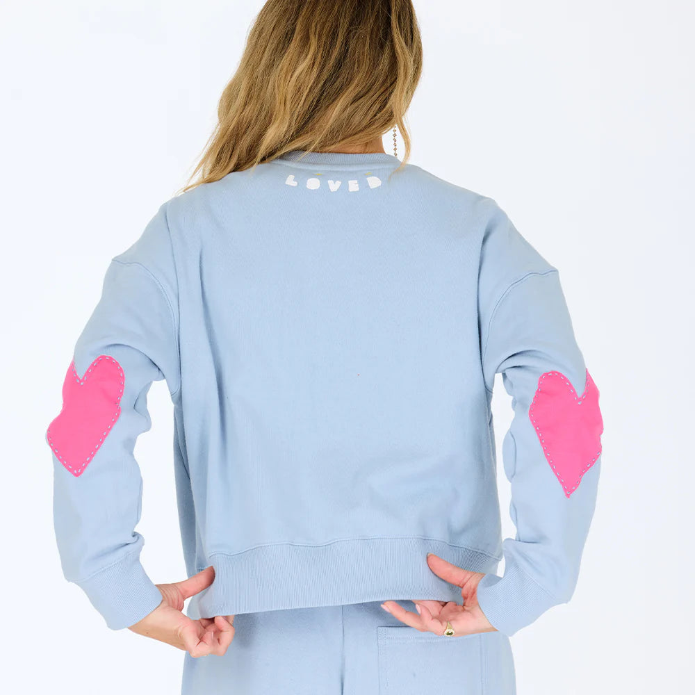 Ex-Boyfriend Sweatshirt - Slate Blue | Kerri Rosenthal