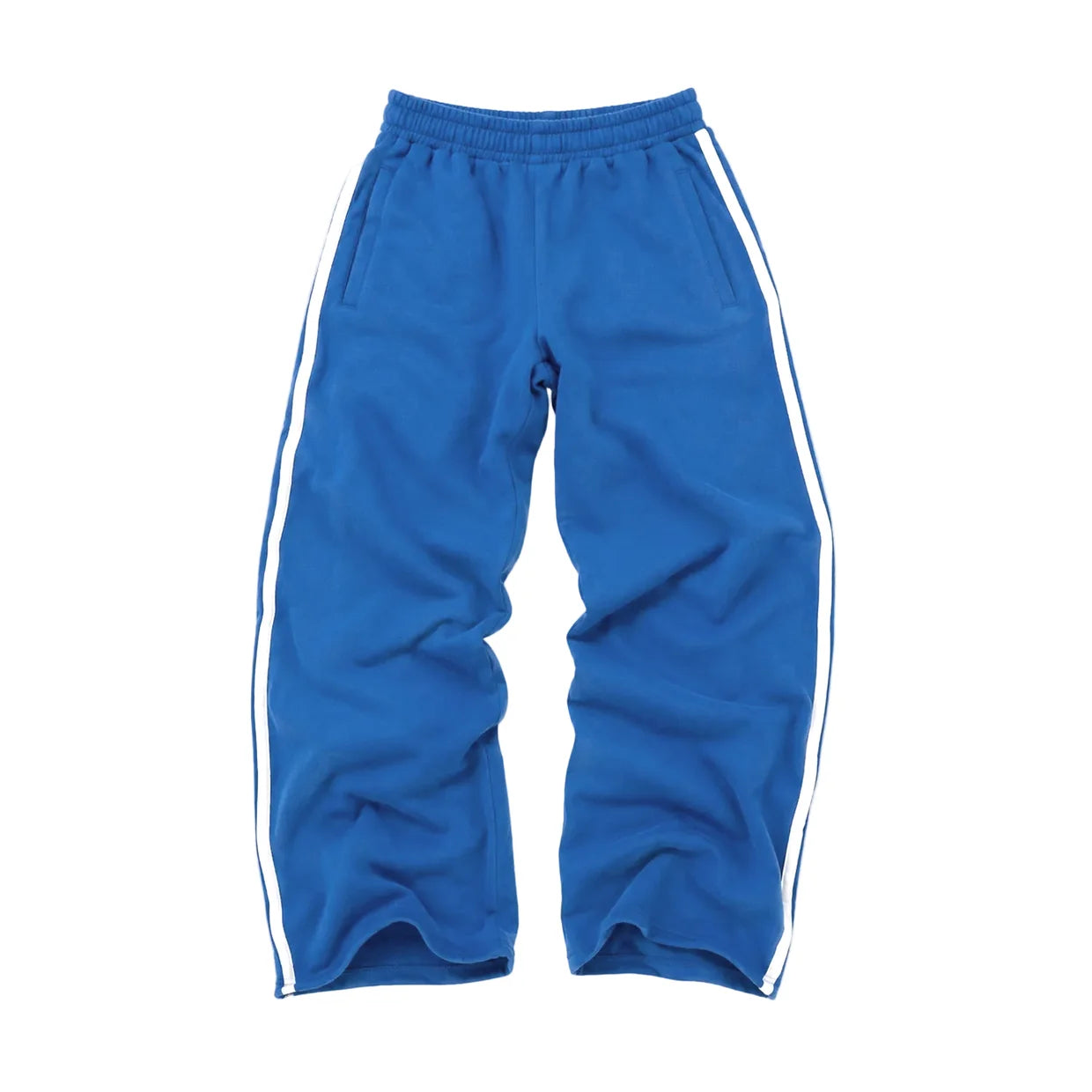 Weekend Palazzo Sweatpants - Electric Blue | Kerri Rosenthal