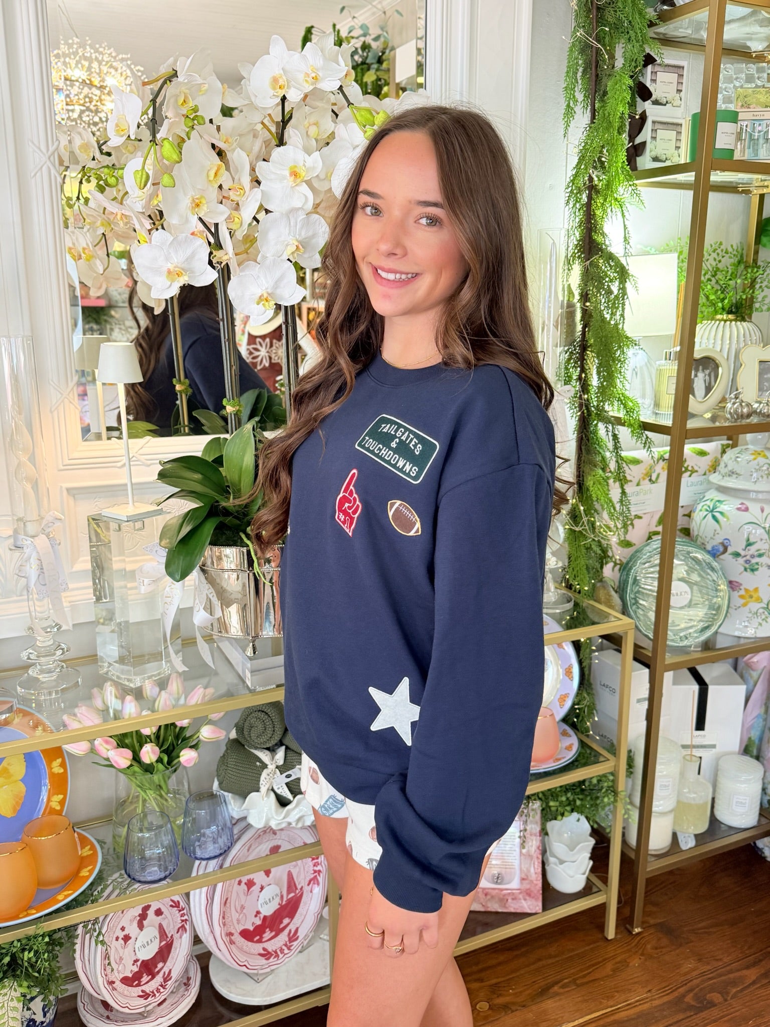 Boyfriend Patch Sweatshirt | Z Supply