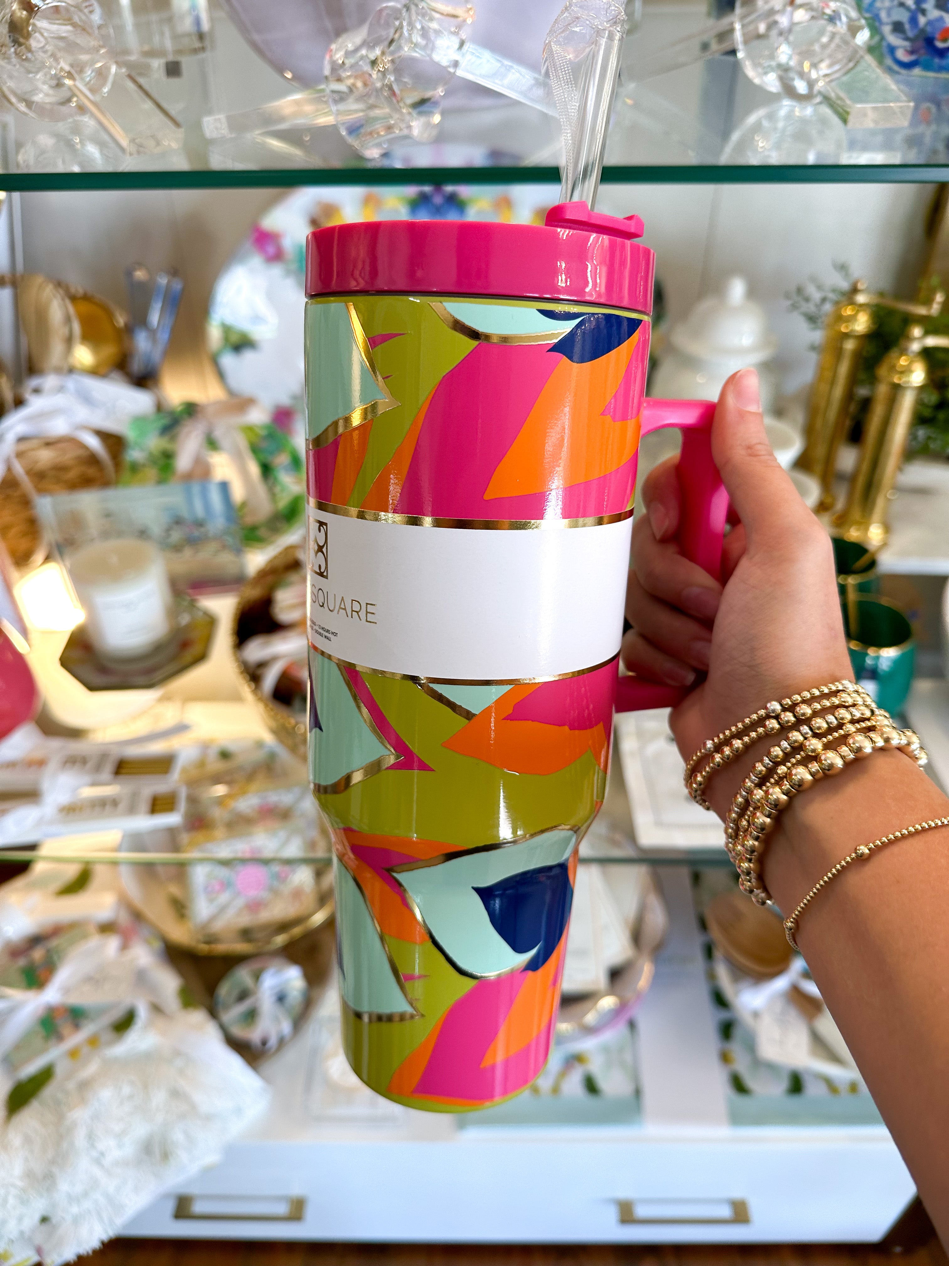 To-Go Handle Tumblers Birds of a Feather 40oz