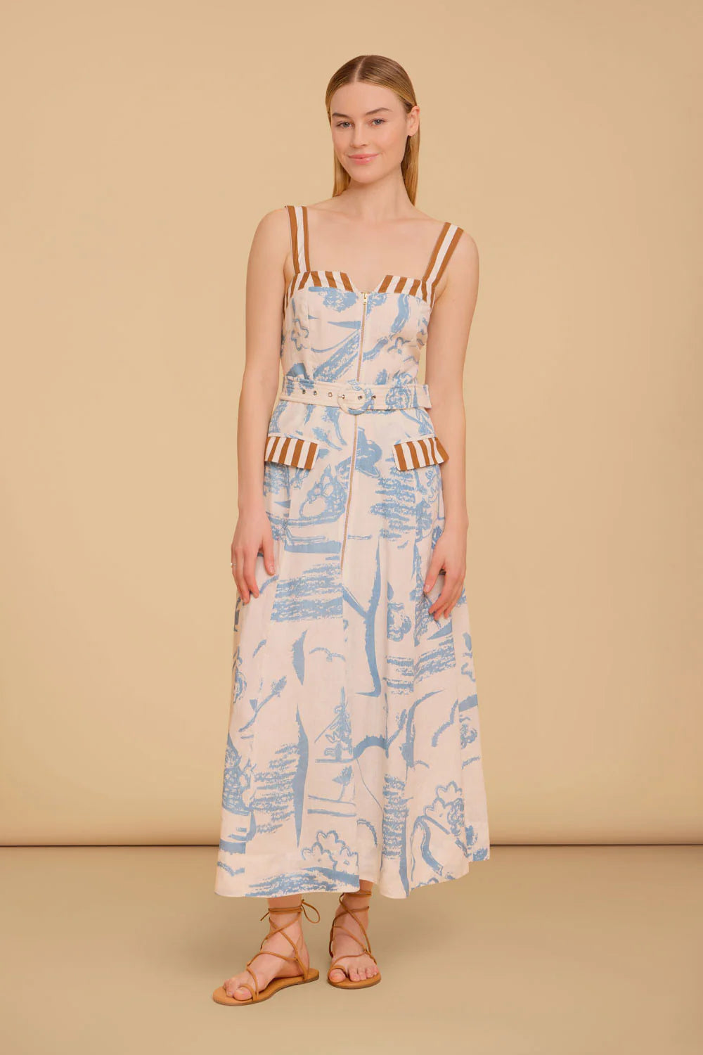Foster Dress - Basket Trail | Olivia By Livro