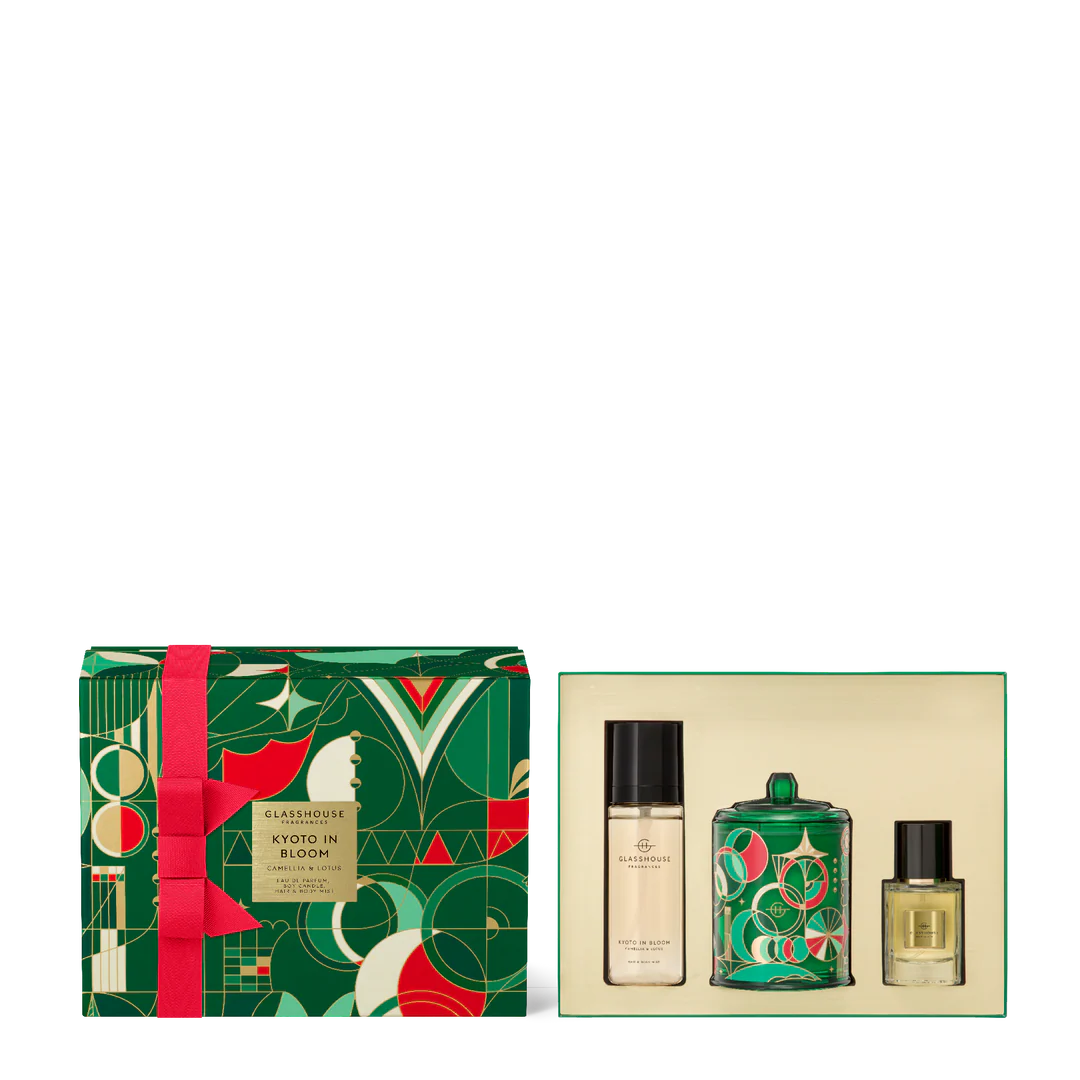 Kyoto in Bloom Gift Set | Glasshouse Fragrances
