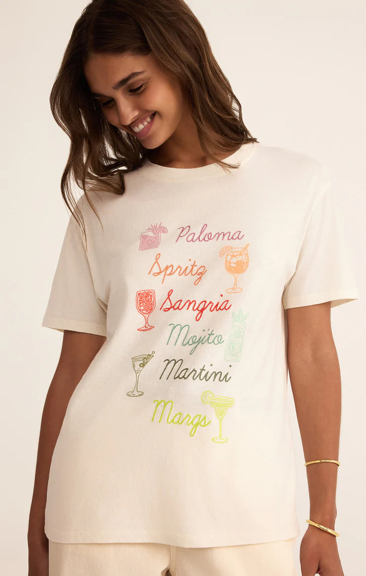 Cocktails Boyfriend Tee | Z Supply
