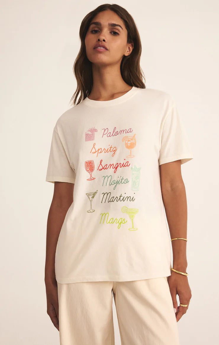 Cocktails Boyfriend Tee | Z Supply