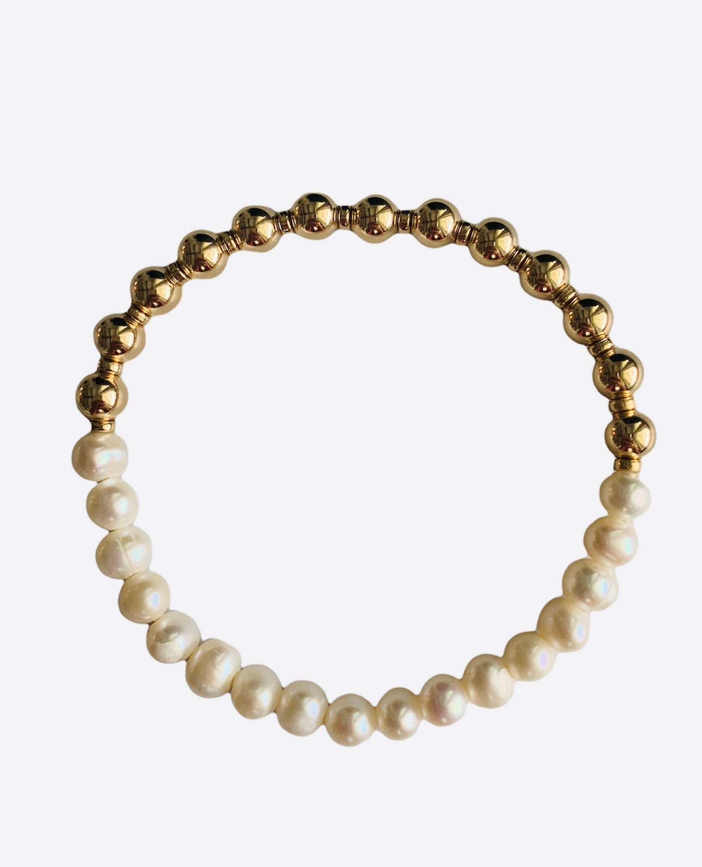 Divinity Half Pearl Bracelet Series | LOREN