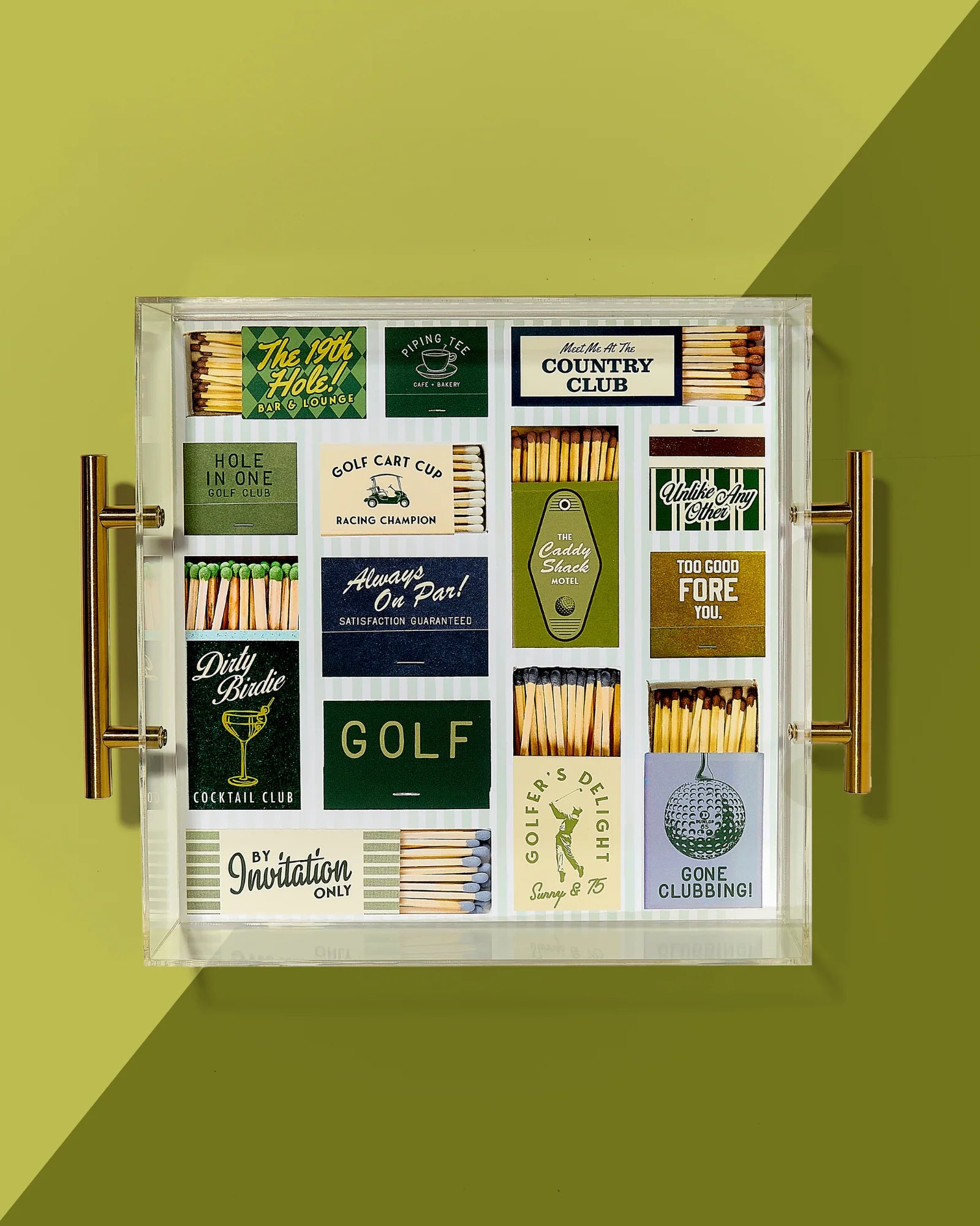 Golf Matchbook Large Tray | Tart by Taylor
