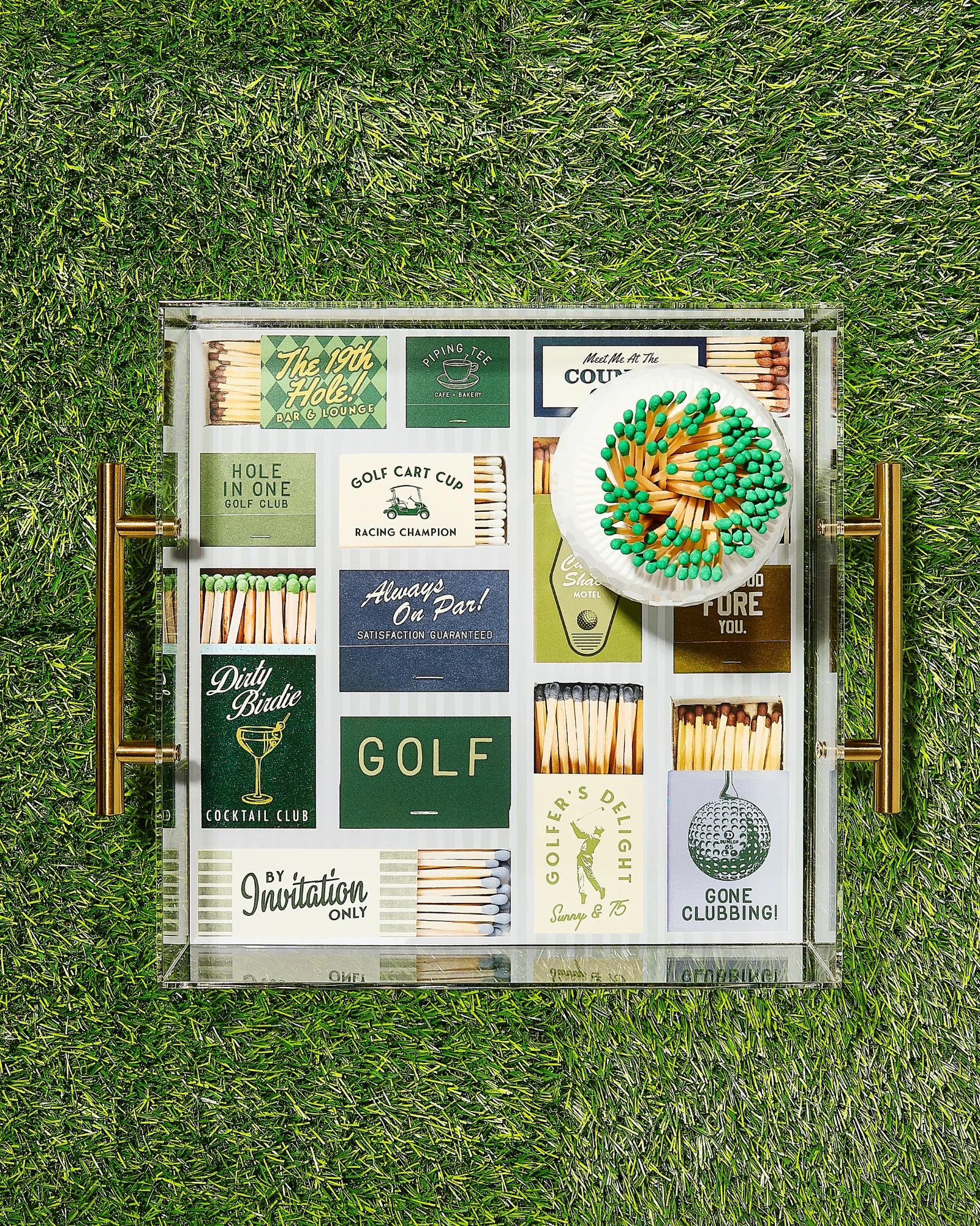Golf Matchbook Large Tray | Tart by Taylor