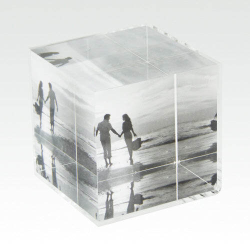 Acrylic Cube Paper Weight Frame | Tizo