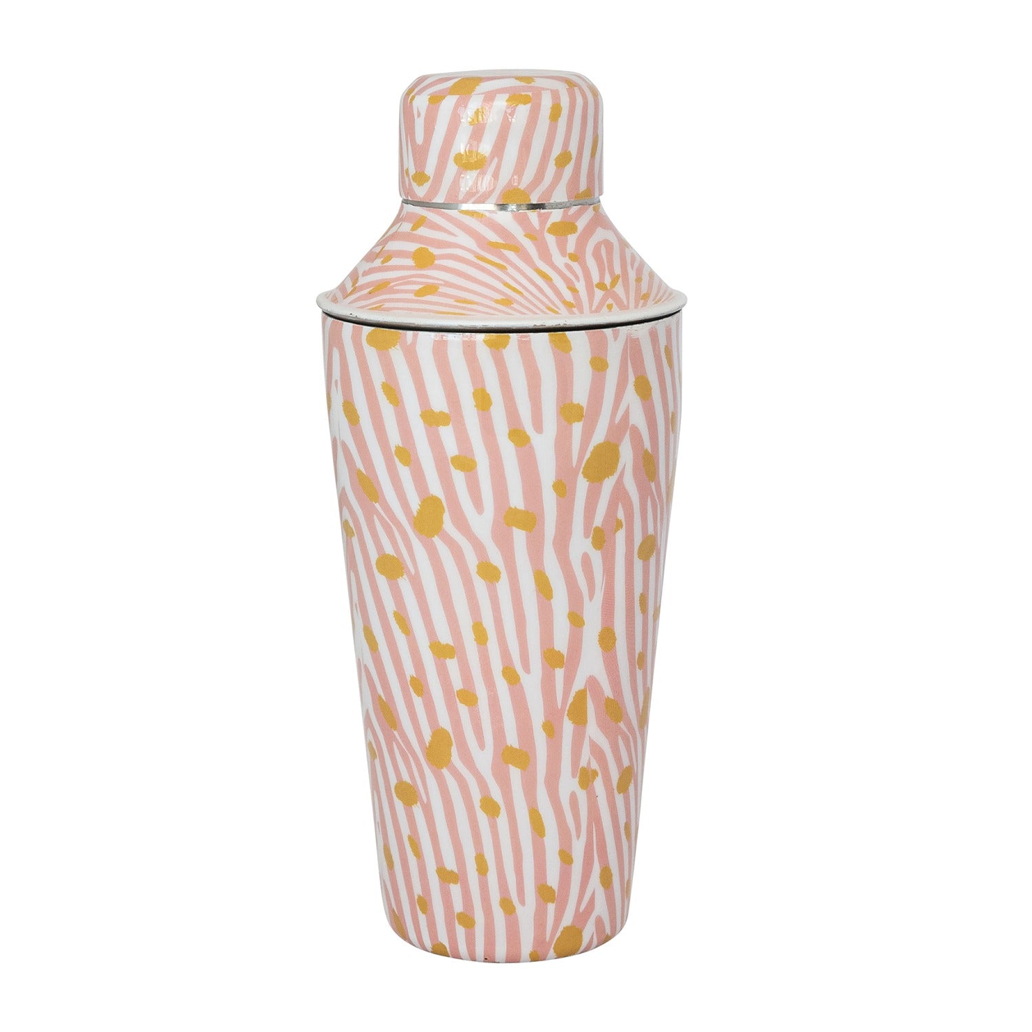 Enameled Metal Cocktail Shaker | Hazel Mazel