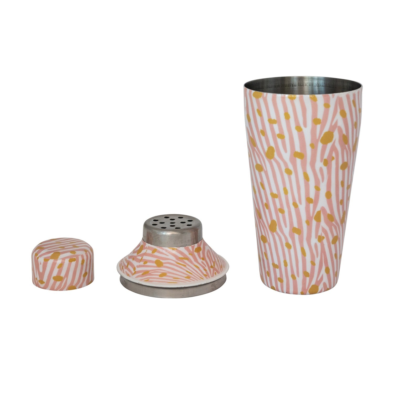 Enameled Metal Cocktail Shaker | Hazel Mazel