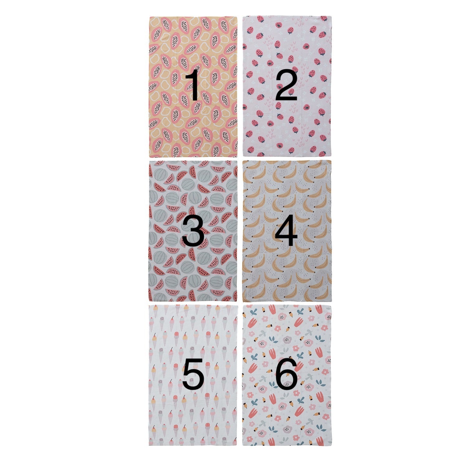 Printed Recycled Microfibre Tea Towel | Hazel Mazel