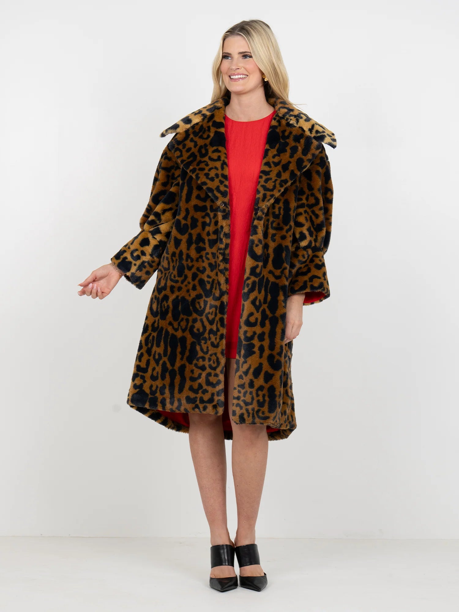 Manhattan Coat - Lady Leopard | Emily McCarthy