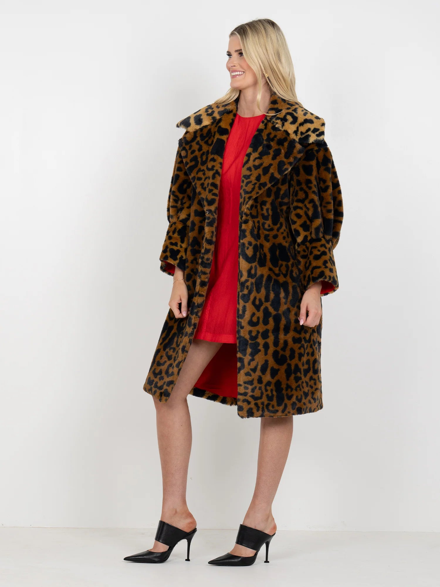 Manhattan Coat - Lady Leopard | Emily McCarthy