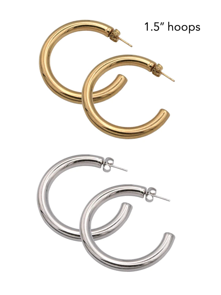 PARTY GIRL Hoop Earrings | Farrah B