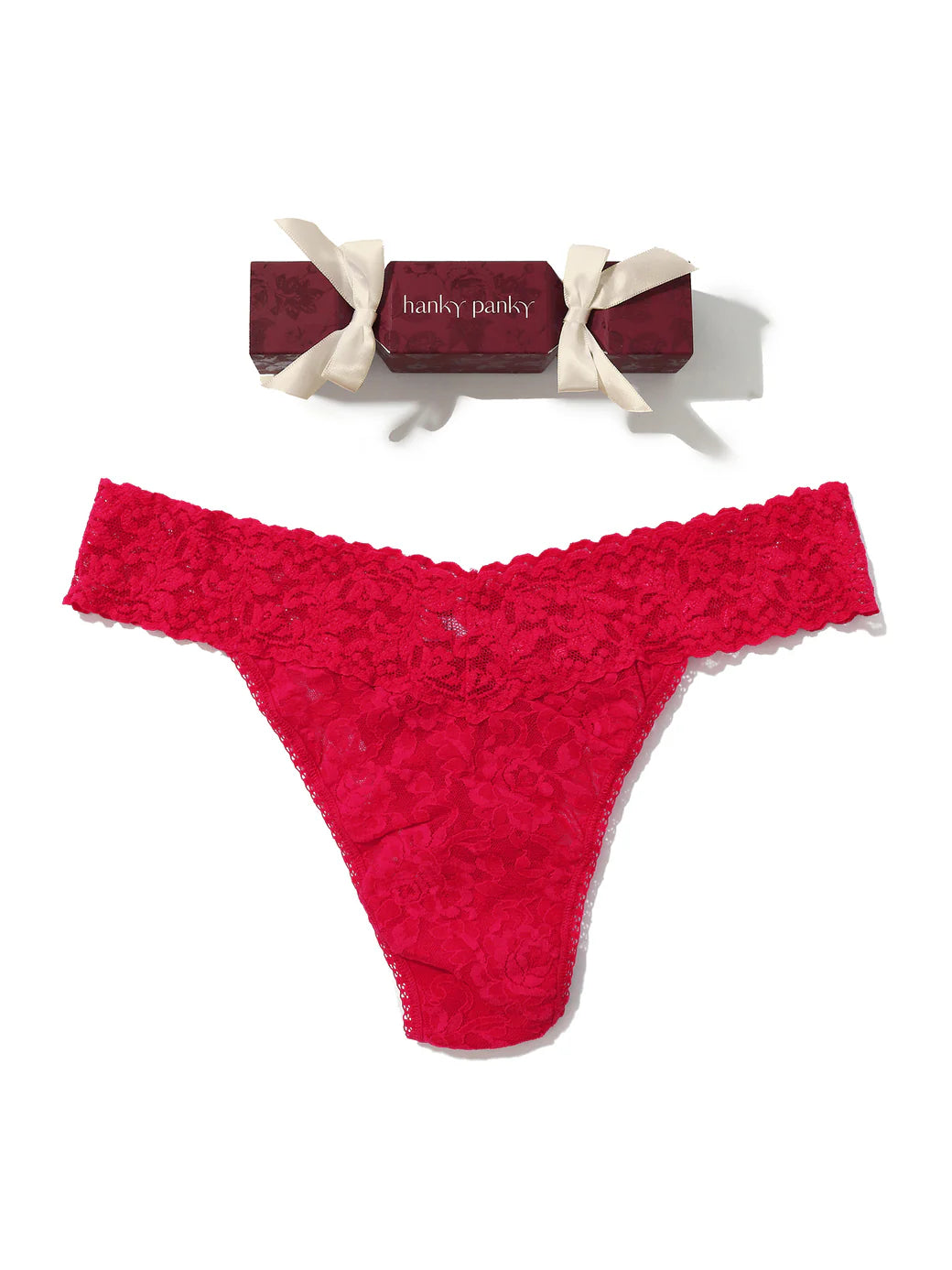 Signature Lace Thong - Holiday Cracker | Hanky Panky