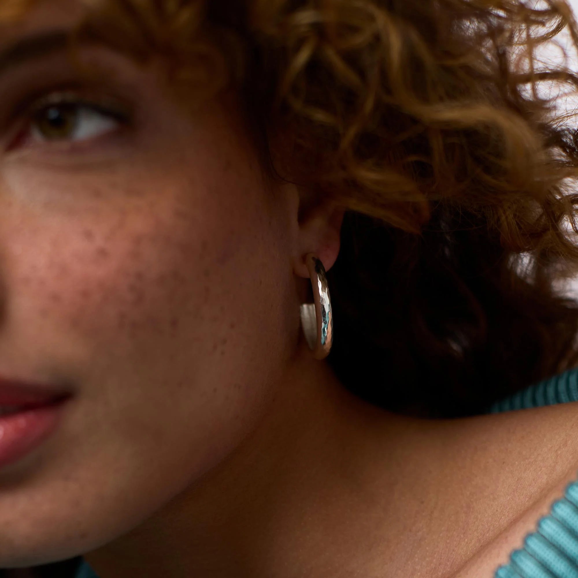 Havana Hoop Silver | Julie Vos