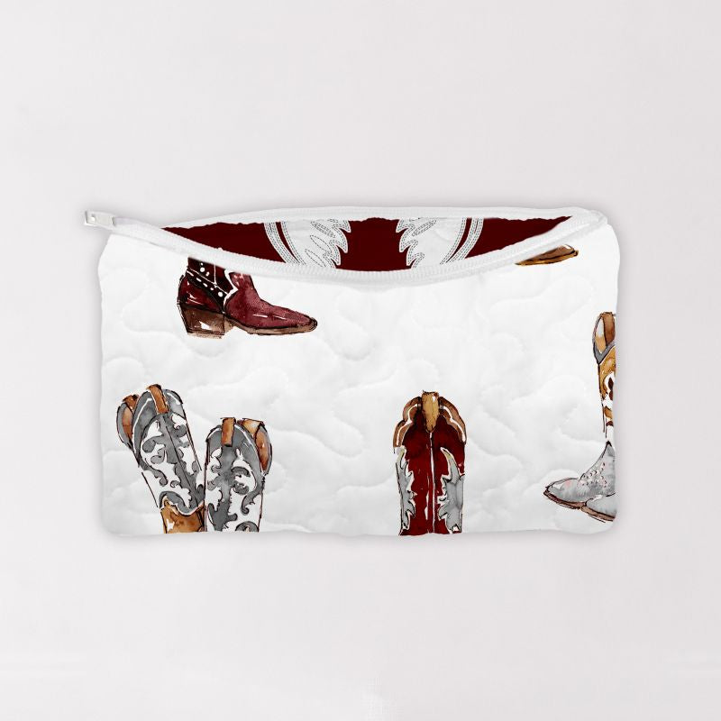 Gameday Quilted Makeup Bags | Ida Mae