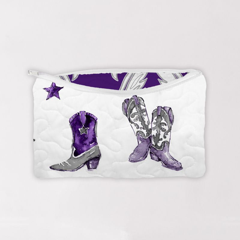 Gameday Quilted Makeup Bags | Ida Mae