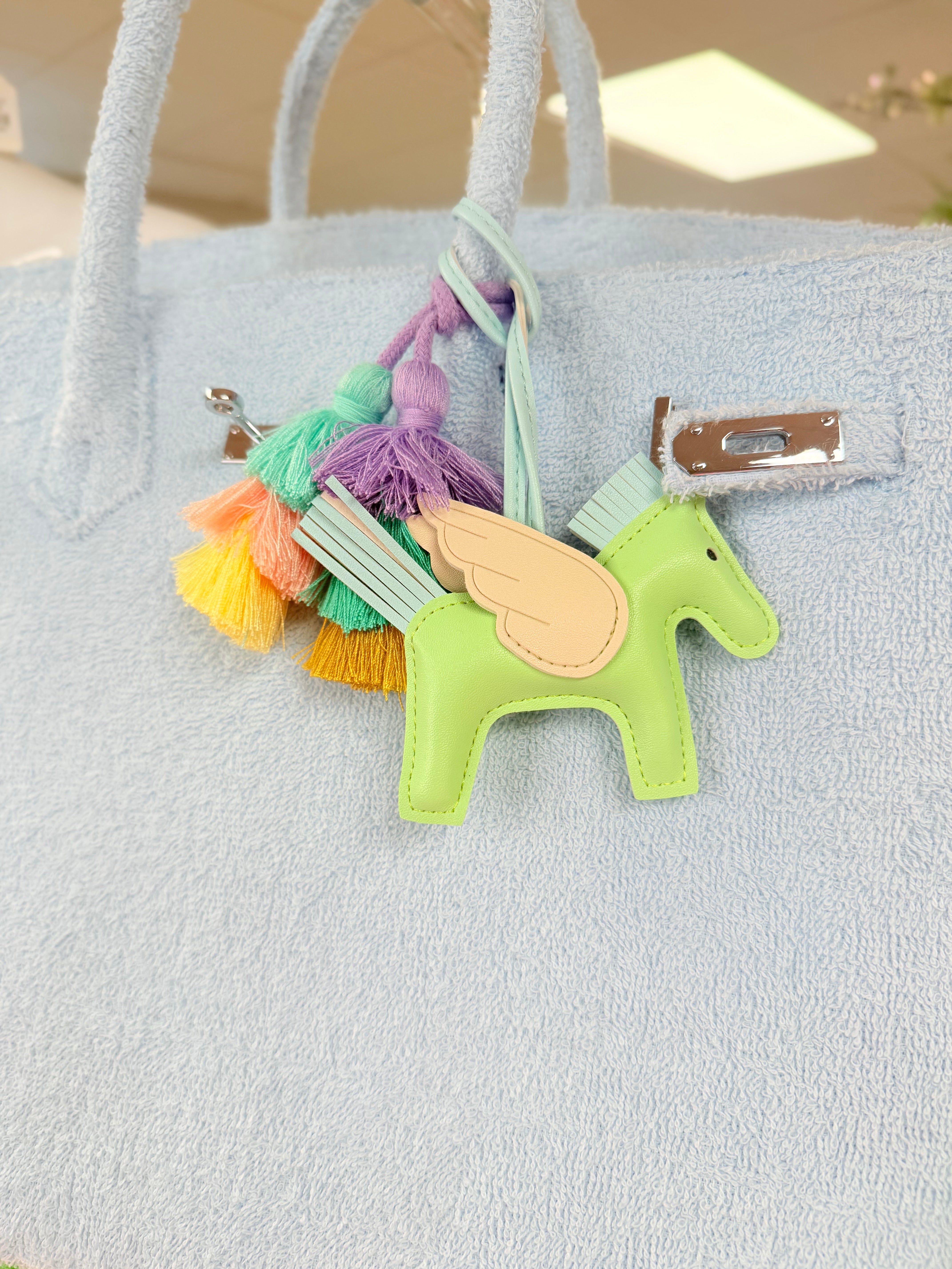 Seaside Terrycloth “B” Tote