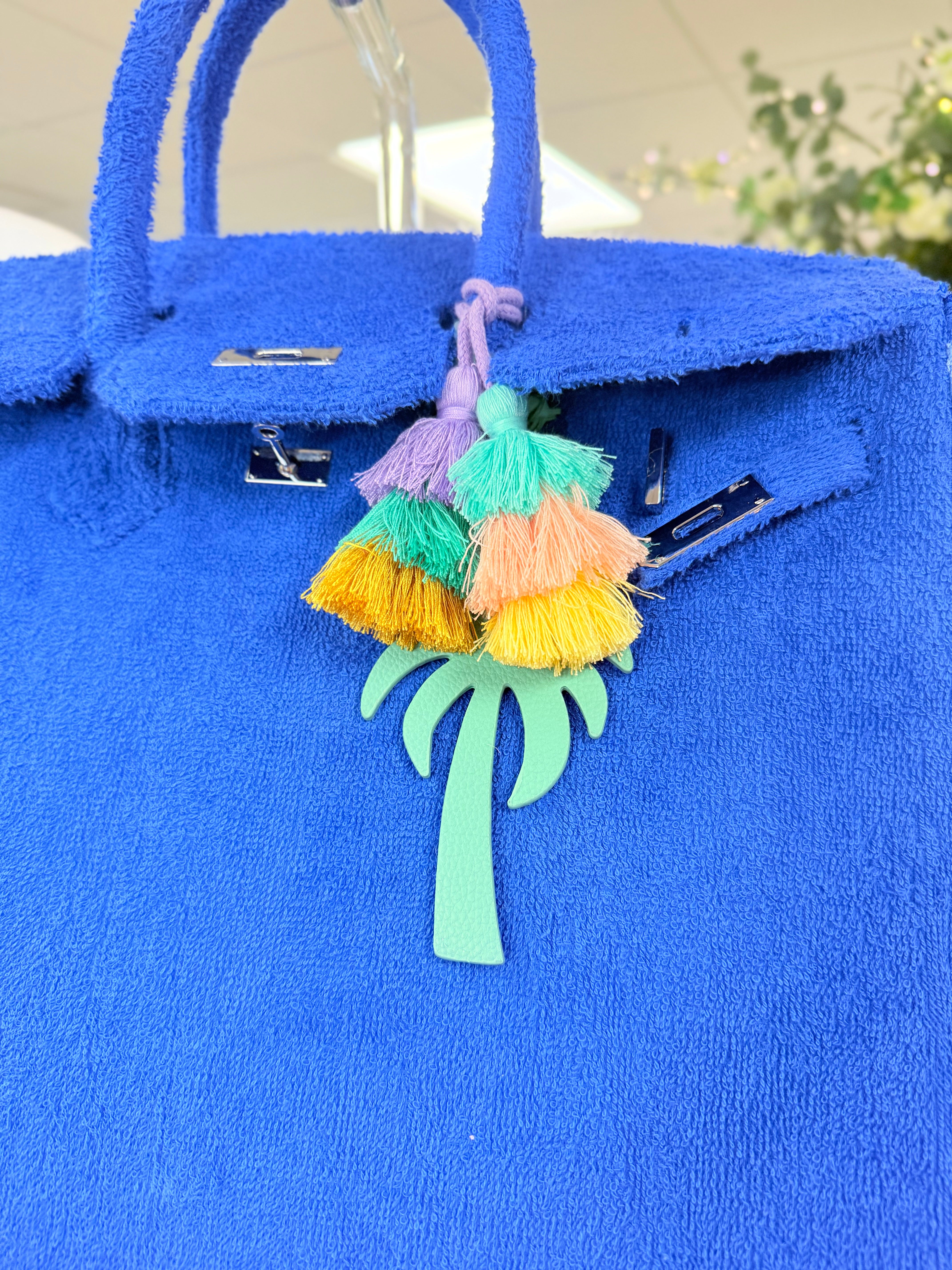 Seaside Terrycloth “B” Tote