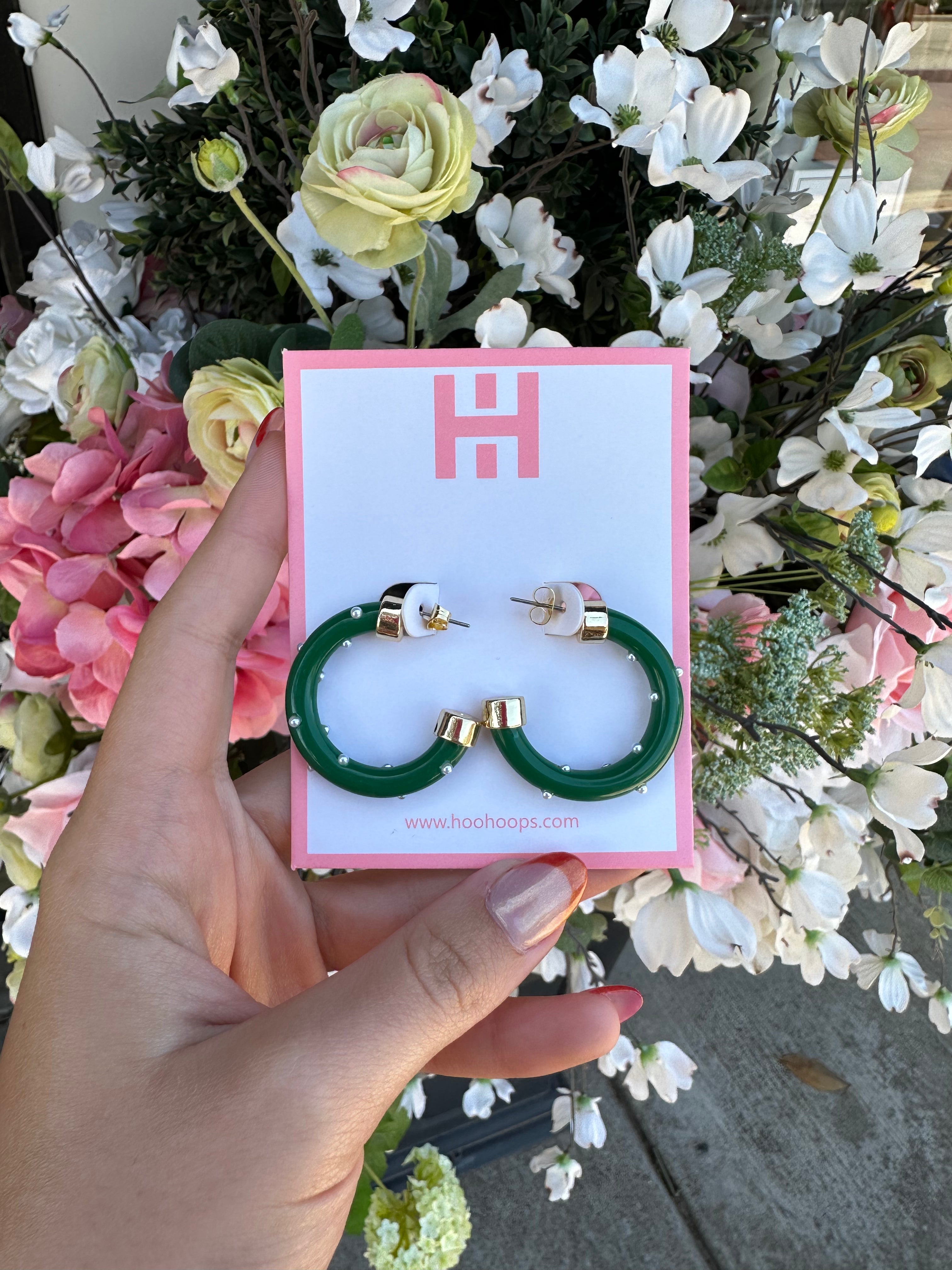 Minis with Pearls | Hoo Hoops