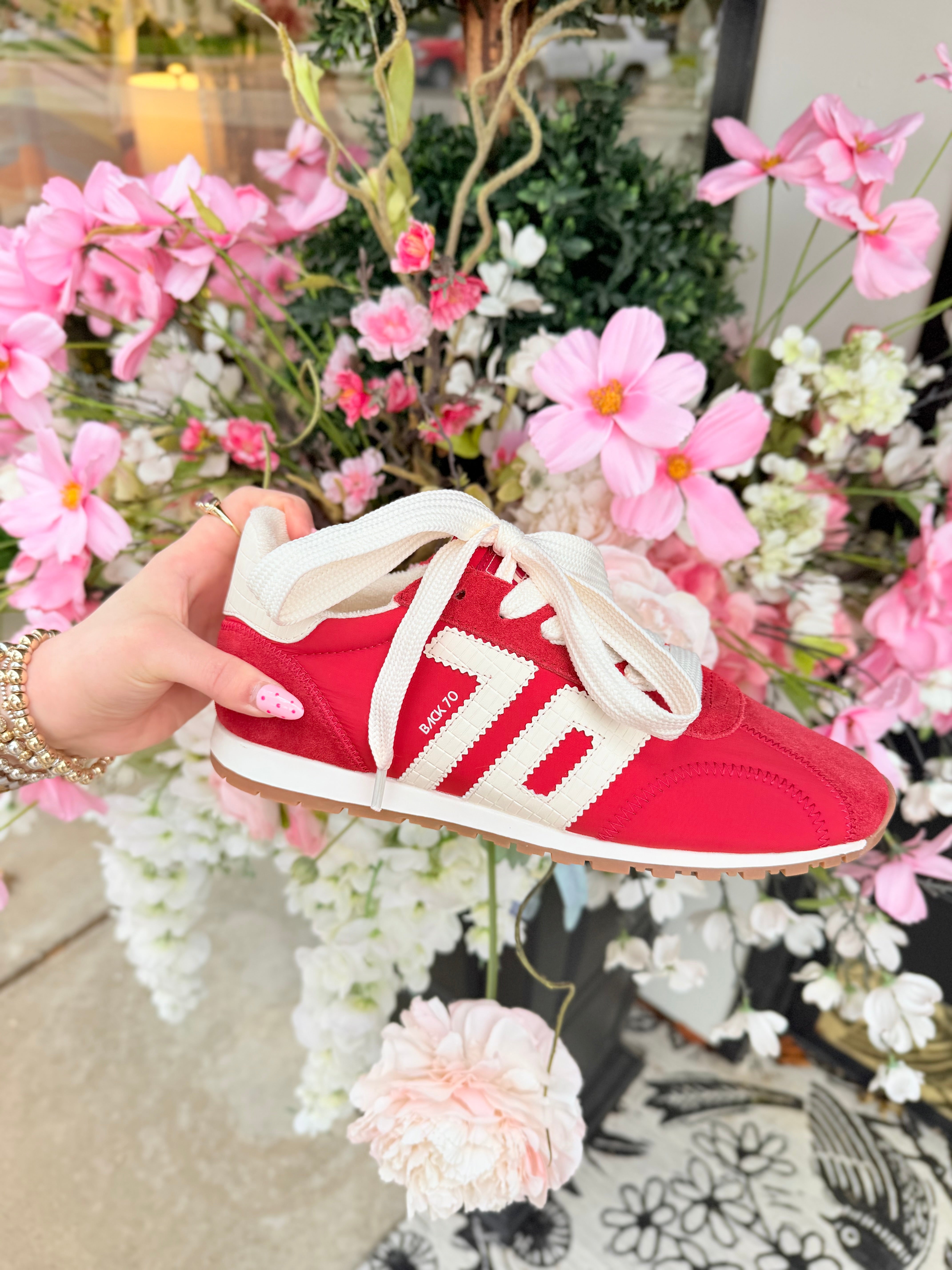 Back 70 | Asian - Red White