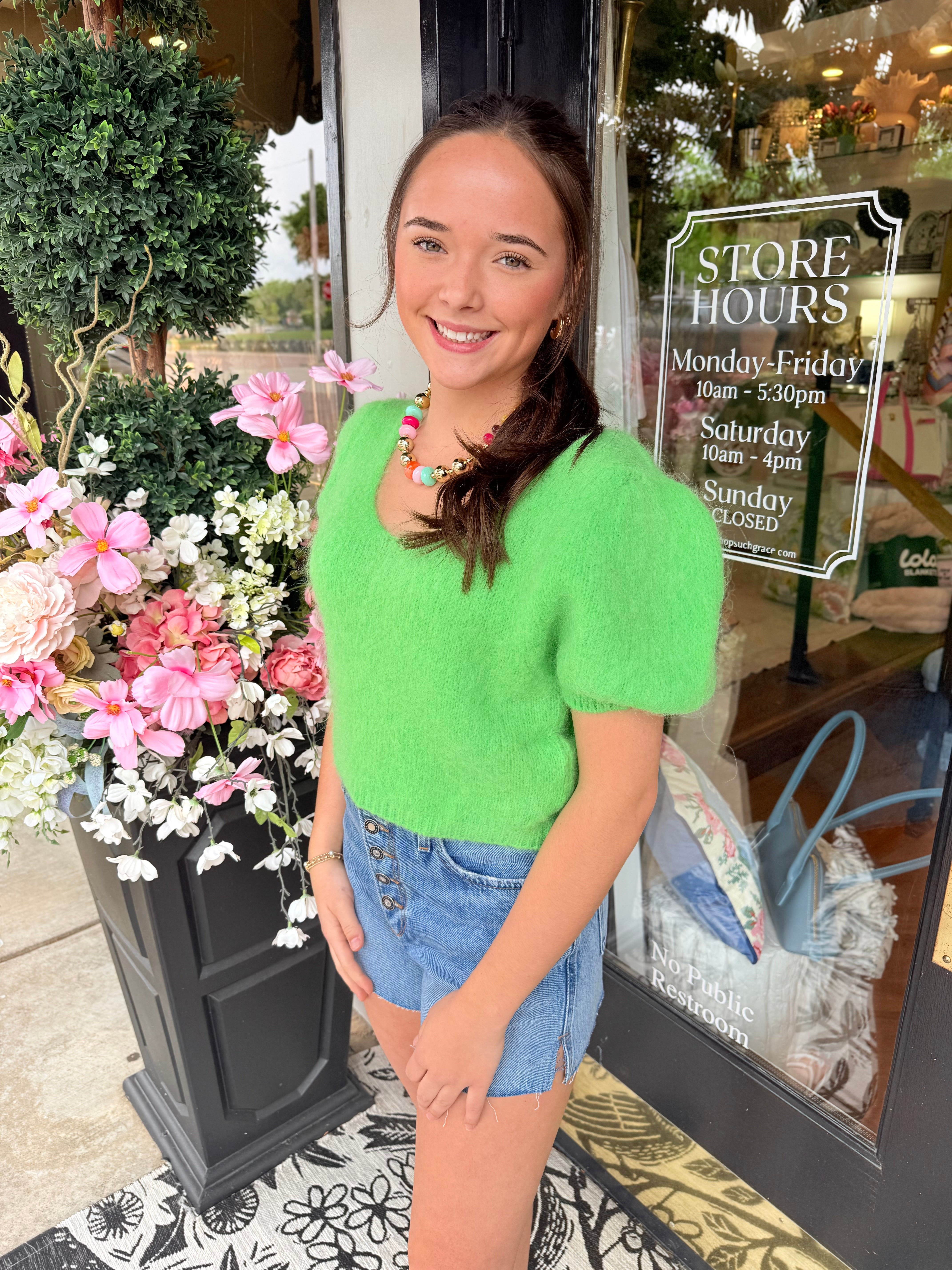 Lolanda Alpaca - Bright Green | American Dreams