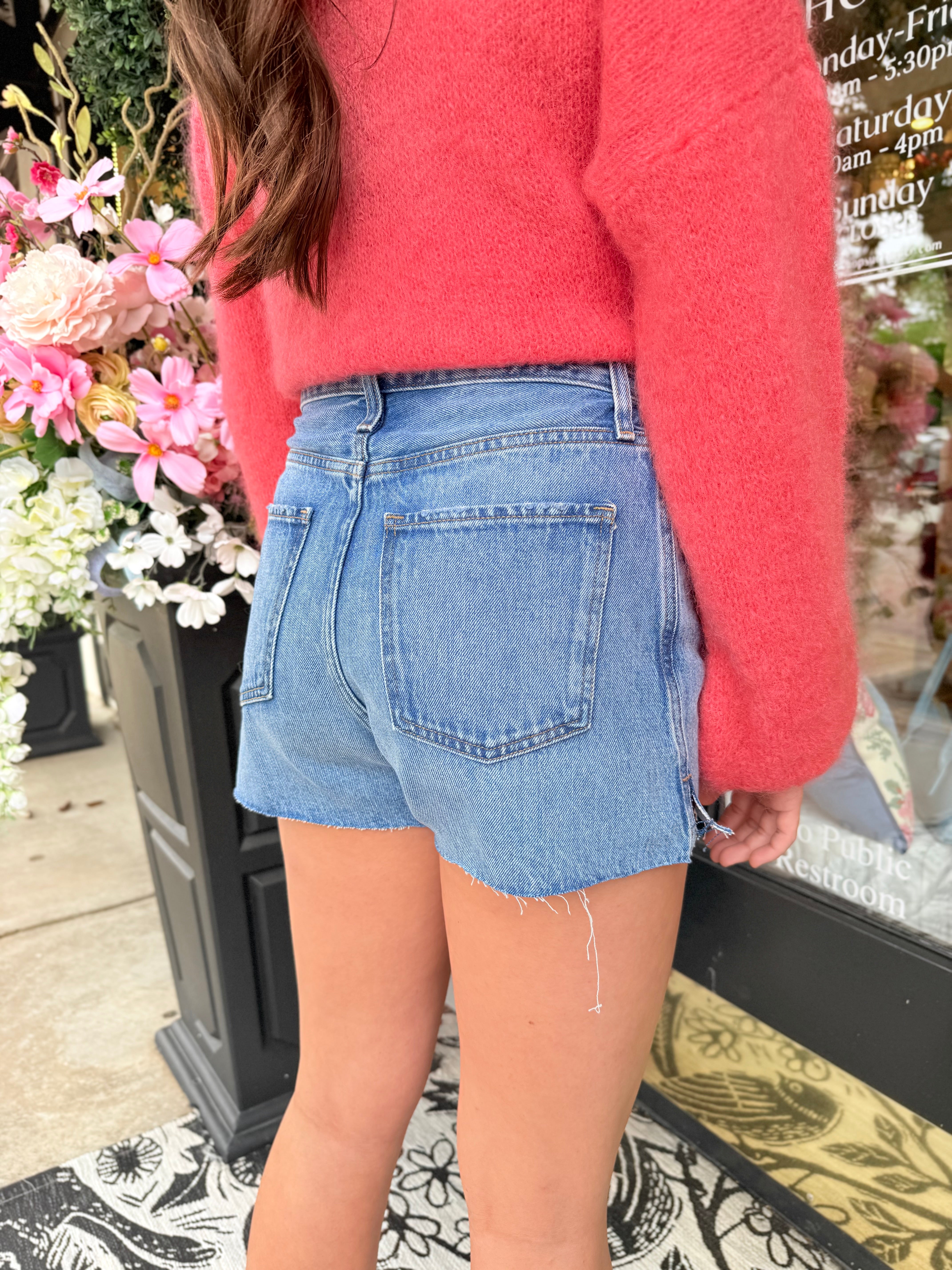 The Caroline High Rise Short - Helena | Favorite Daughter