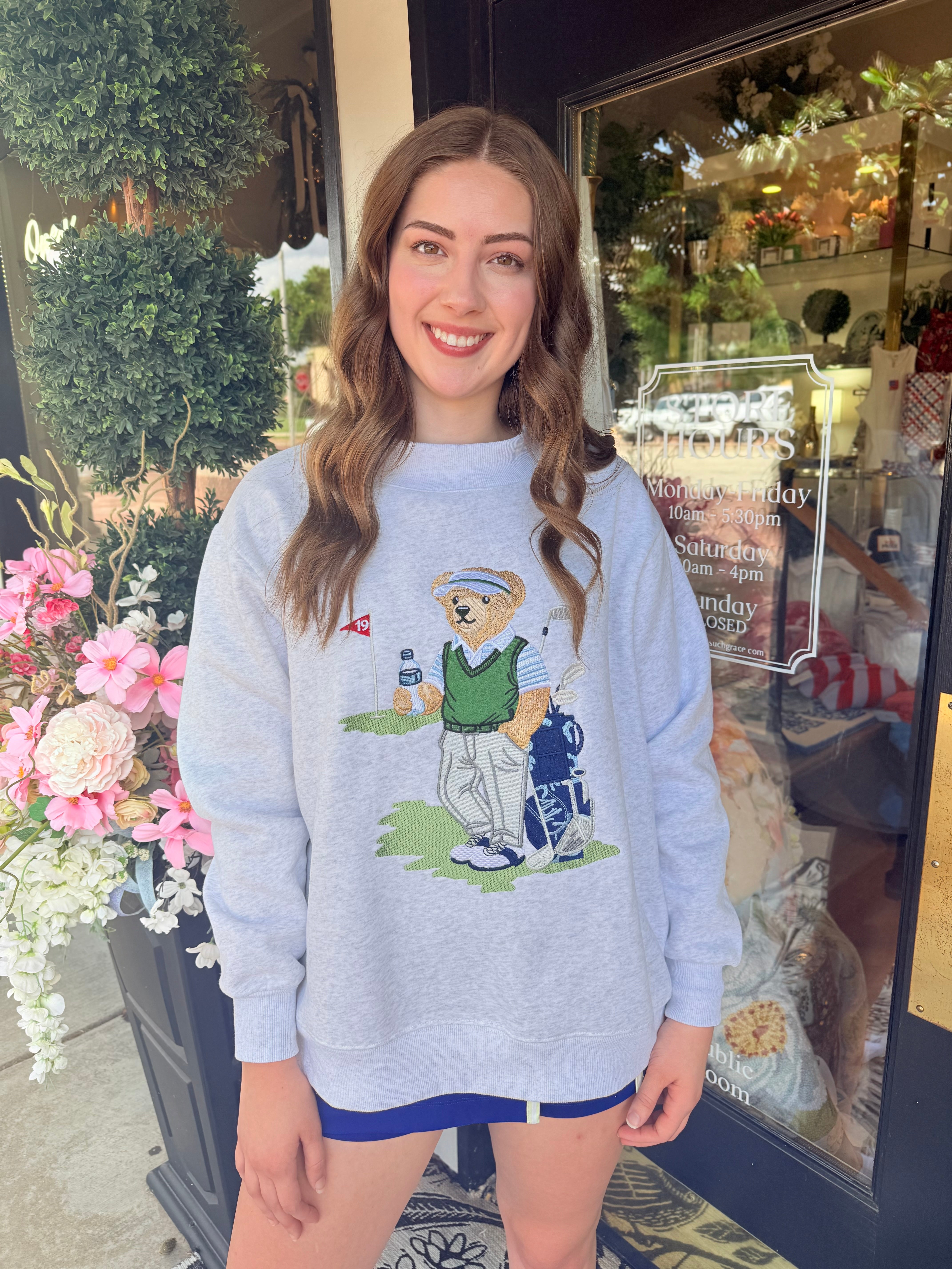 Tee Time Teddy Pullover