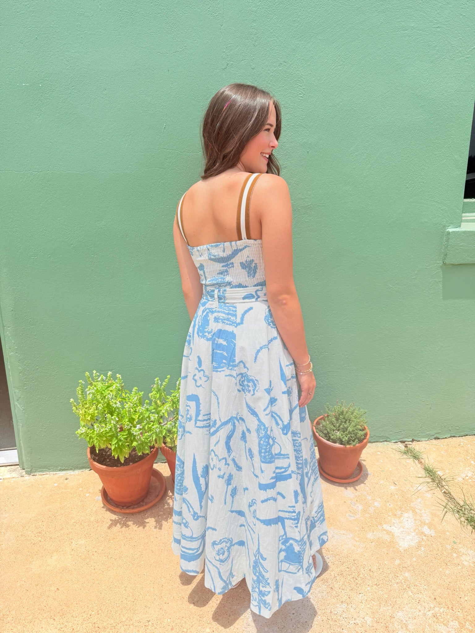 Foster Dress - Basket Trail | Olivia By Livro