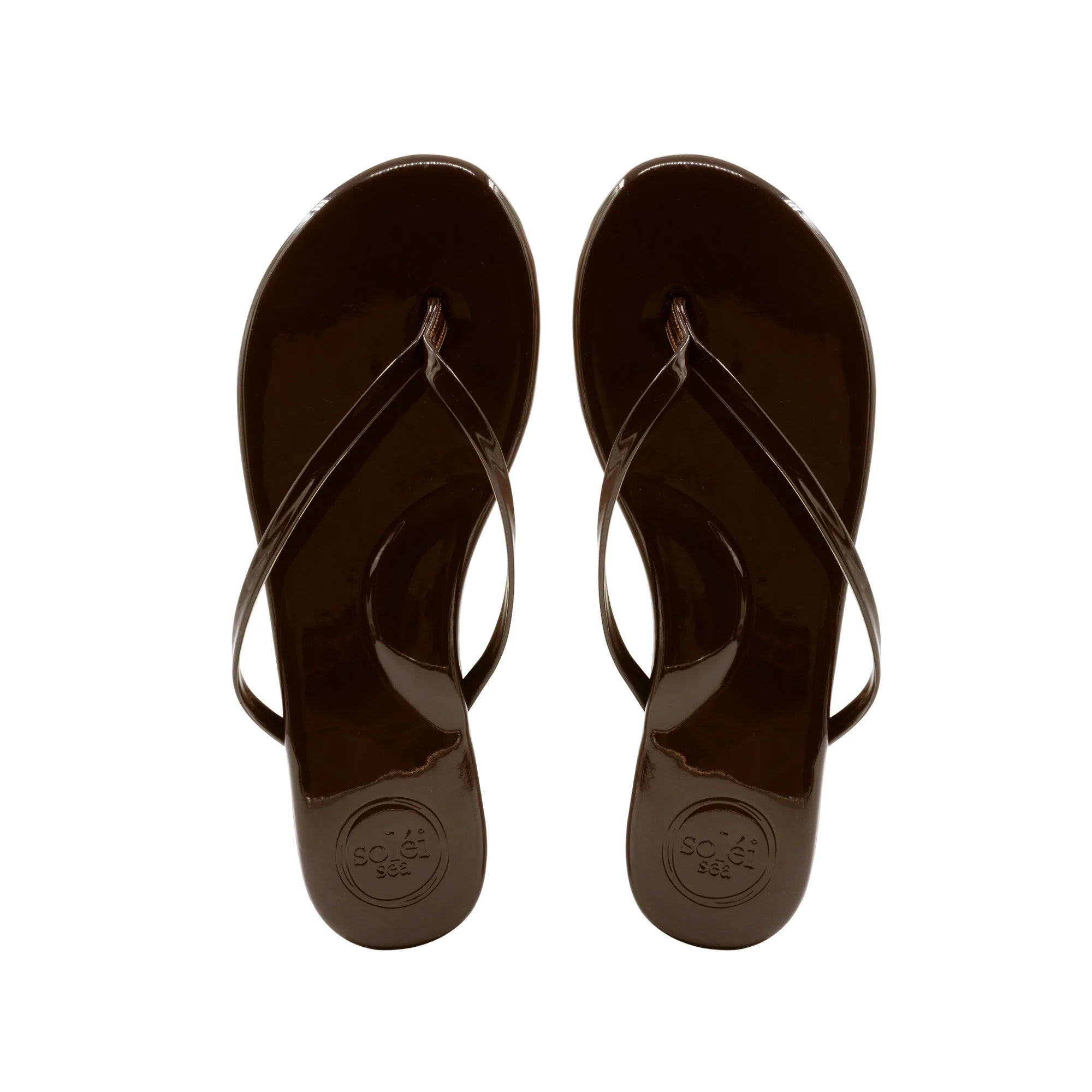 Indie Thin Strap Sandal - Walnut | Soléi Sea