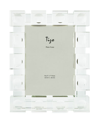 Crystal Glass "Cube" Frame | TIZO