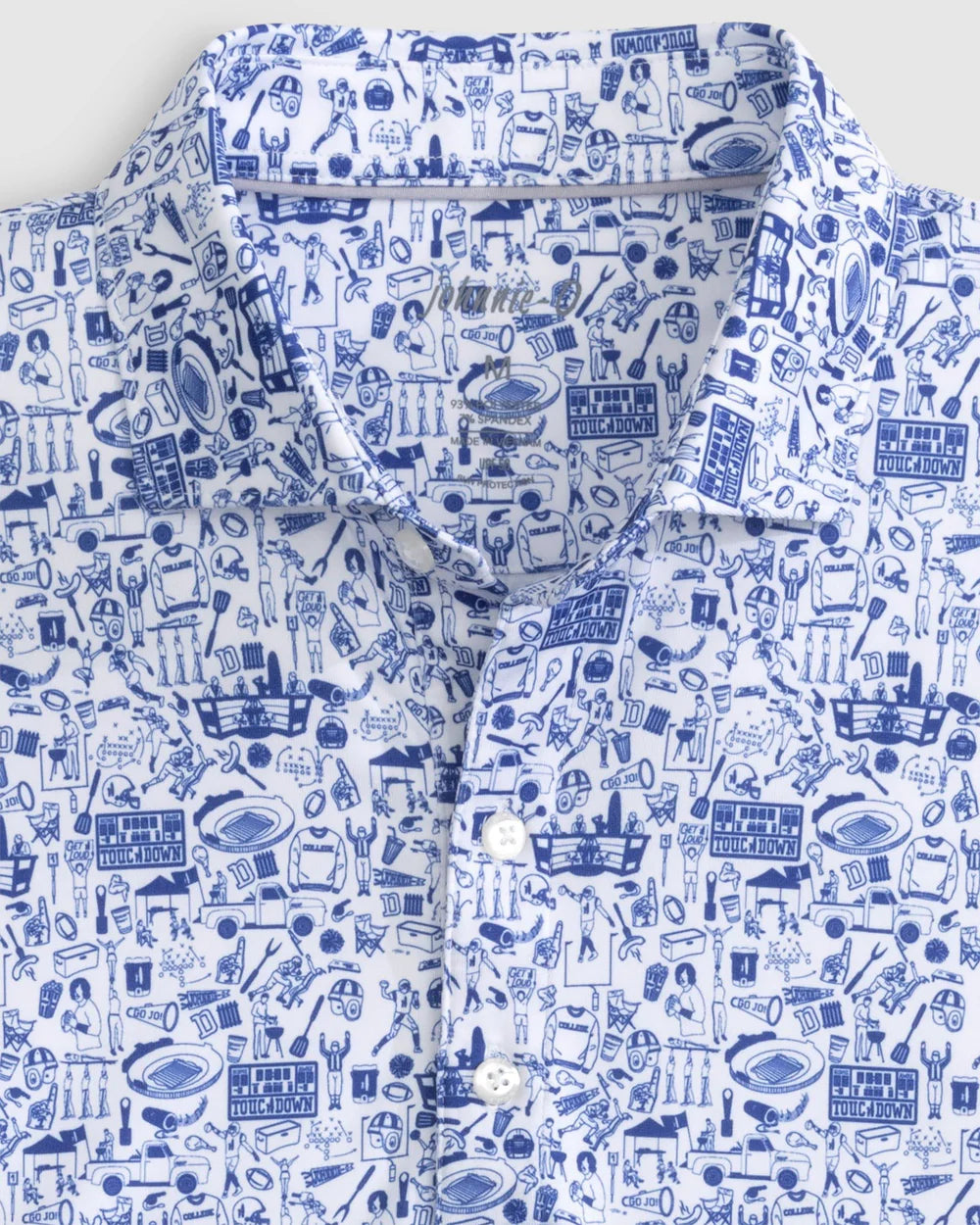 Tailgater 2.0 Printed Jersey Performance Polo | Johnnie-O