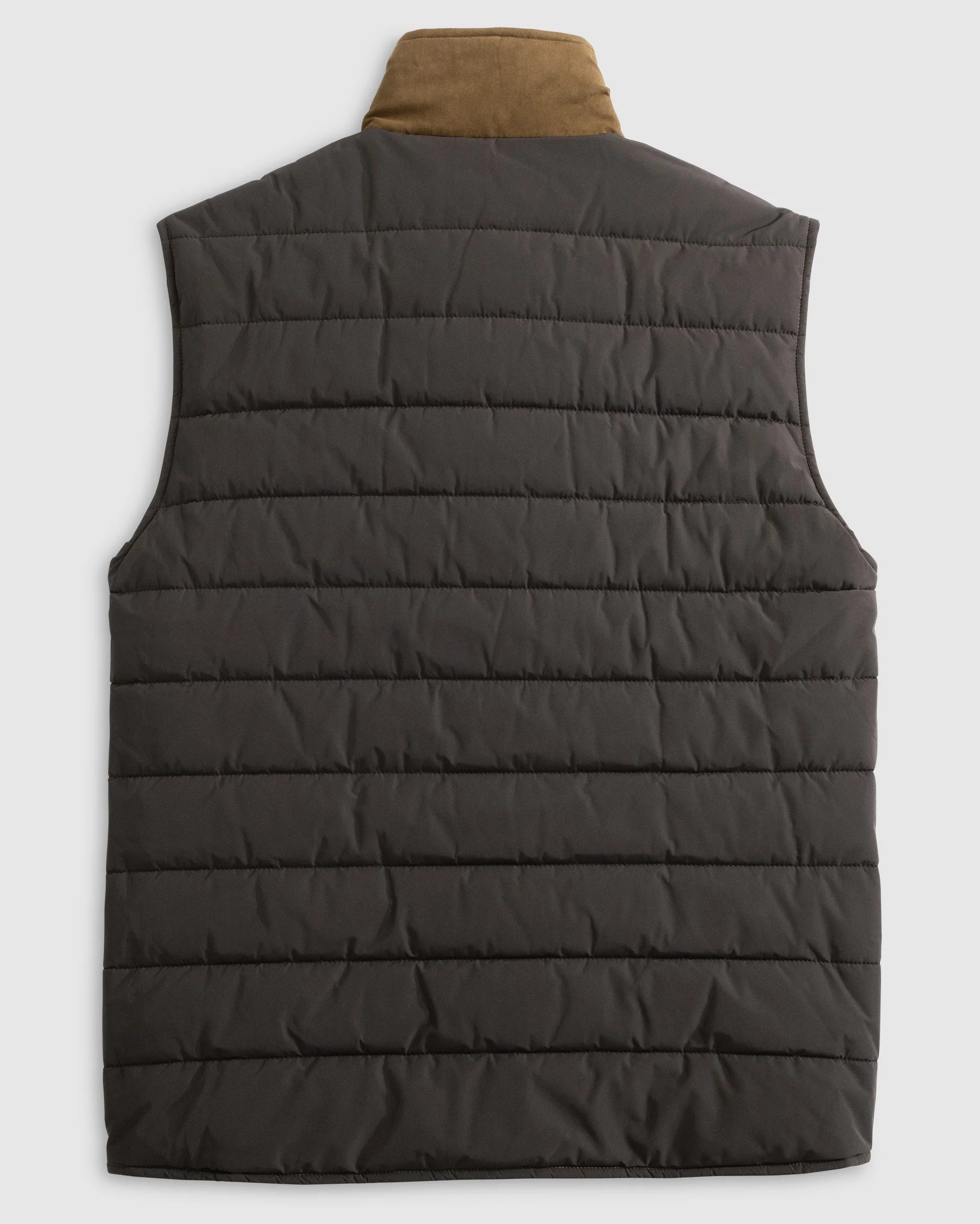 Pickens Quilted Faux Suede Vest | Johnnie-O