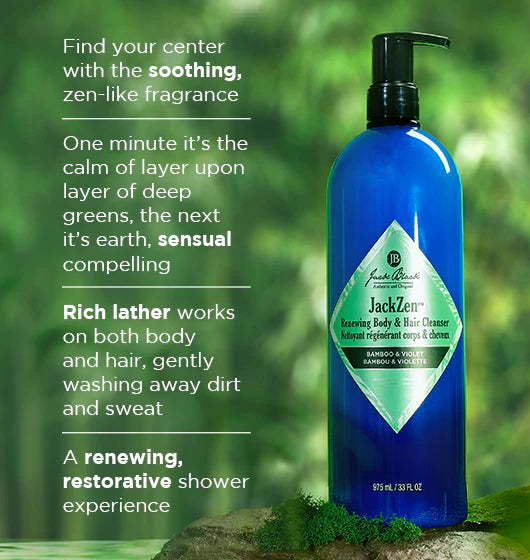 JackZen Renewing Body & Hair Cleanser | Jack Black